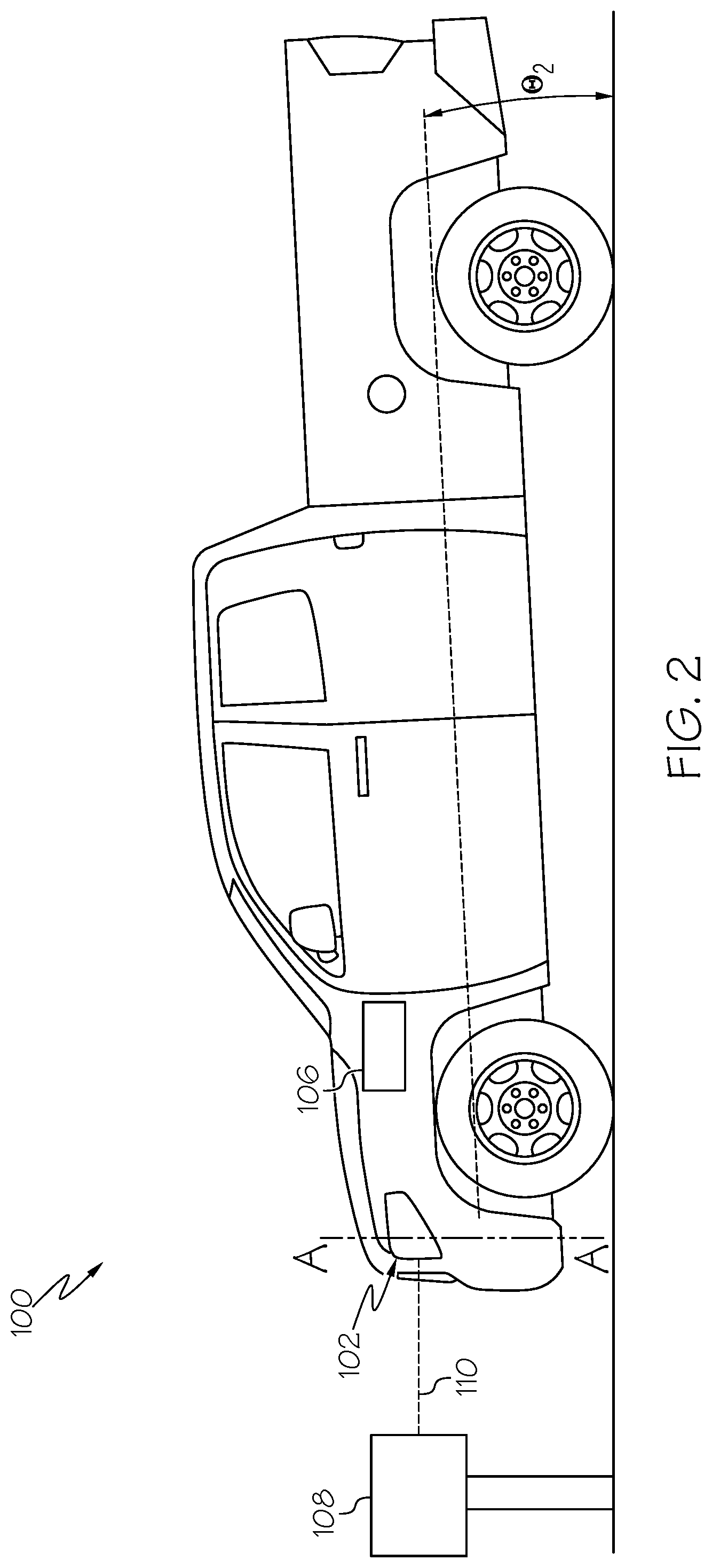 Patent US11772726 Figure 2 – Apparatus and methods for aligning headlamp assemblies