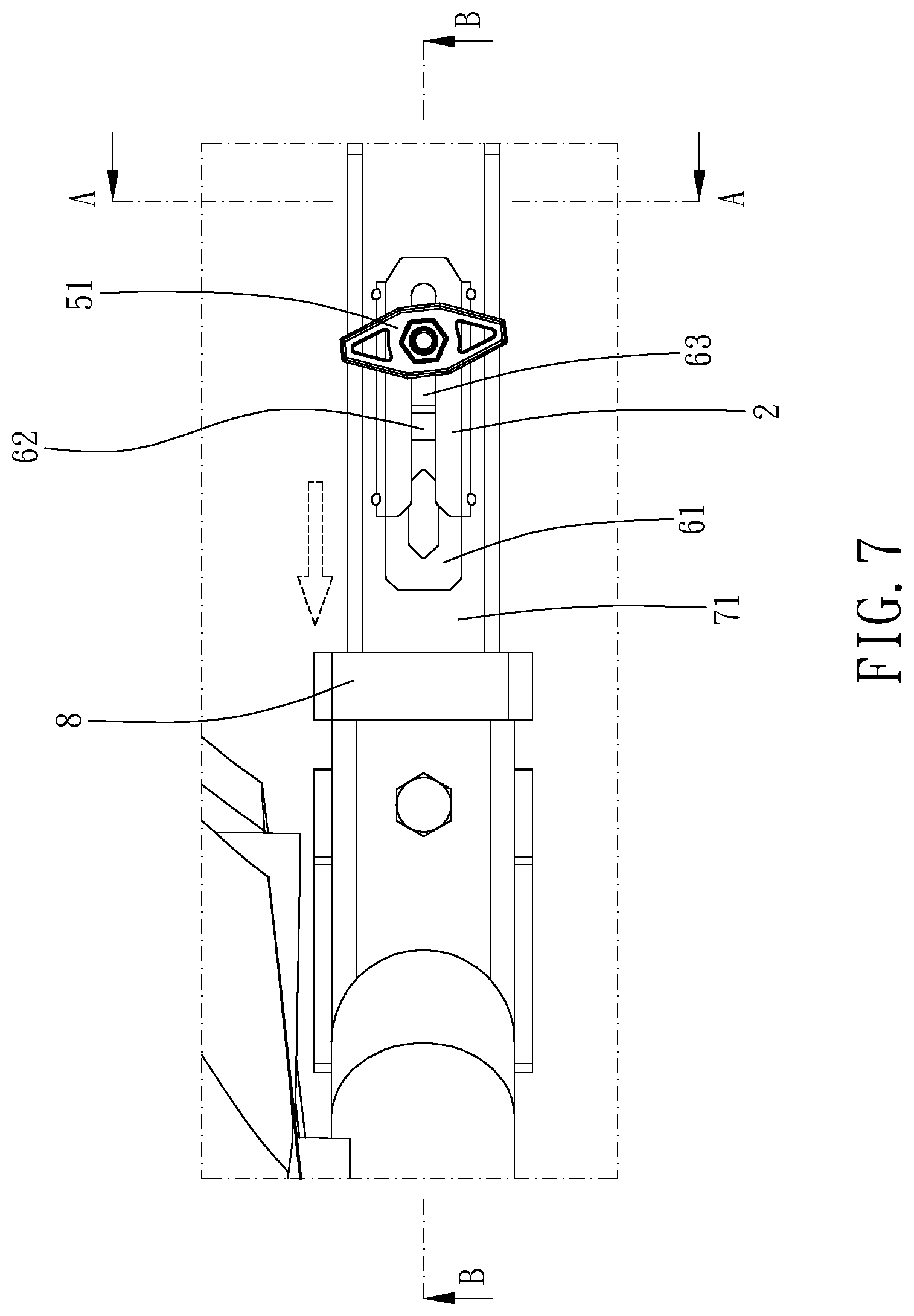 Patent US11772727 Figure 7 – Plugging position recording device