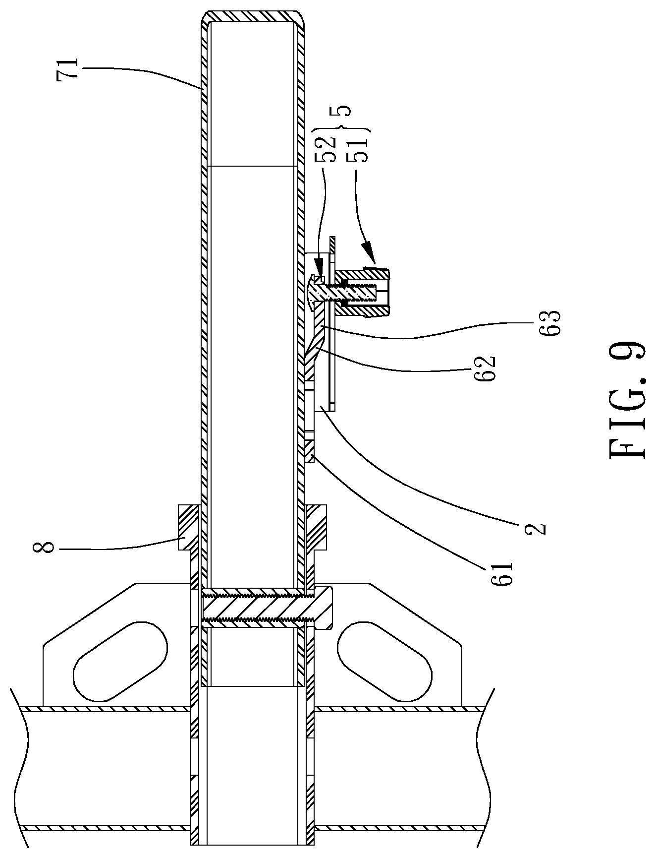 Patent US11772727 Figure 9 – Plugging position recording device