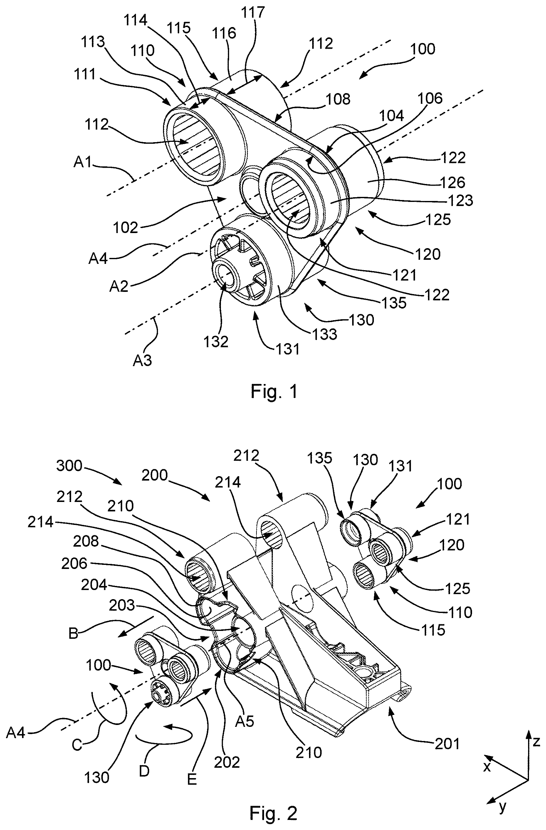 Patent US11772728 Figure 1 – Adapter for a bike mount