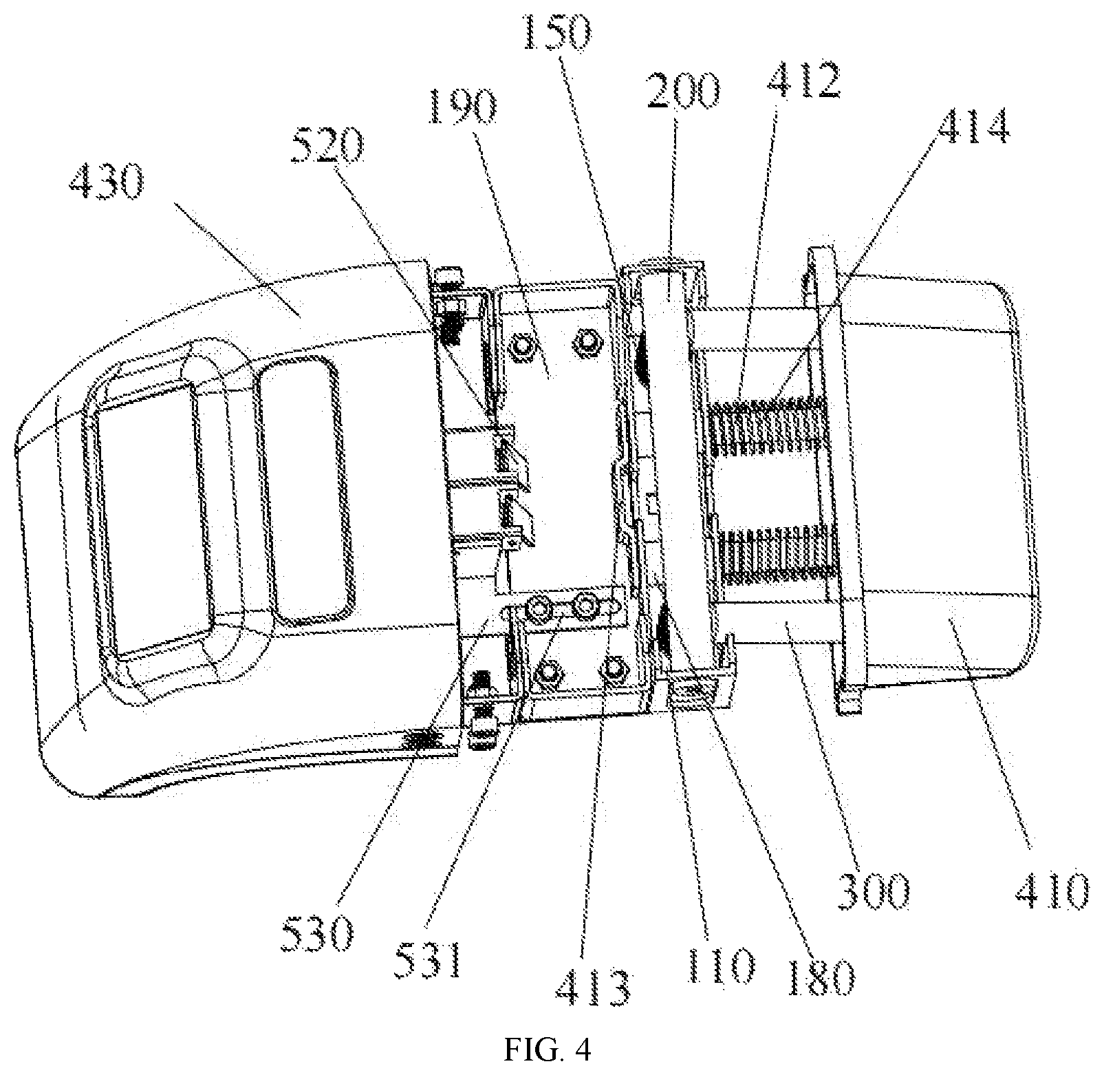 Patent US11772729 Figure 4 – Electric bicycle parking pile and parking lock structure thereof
