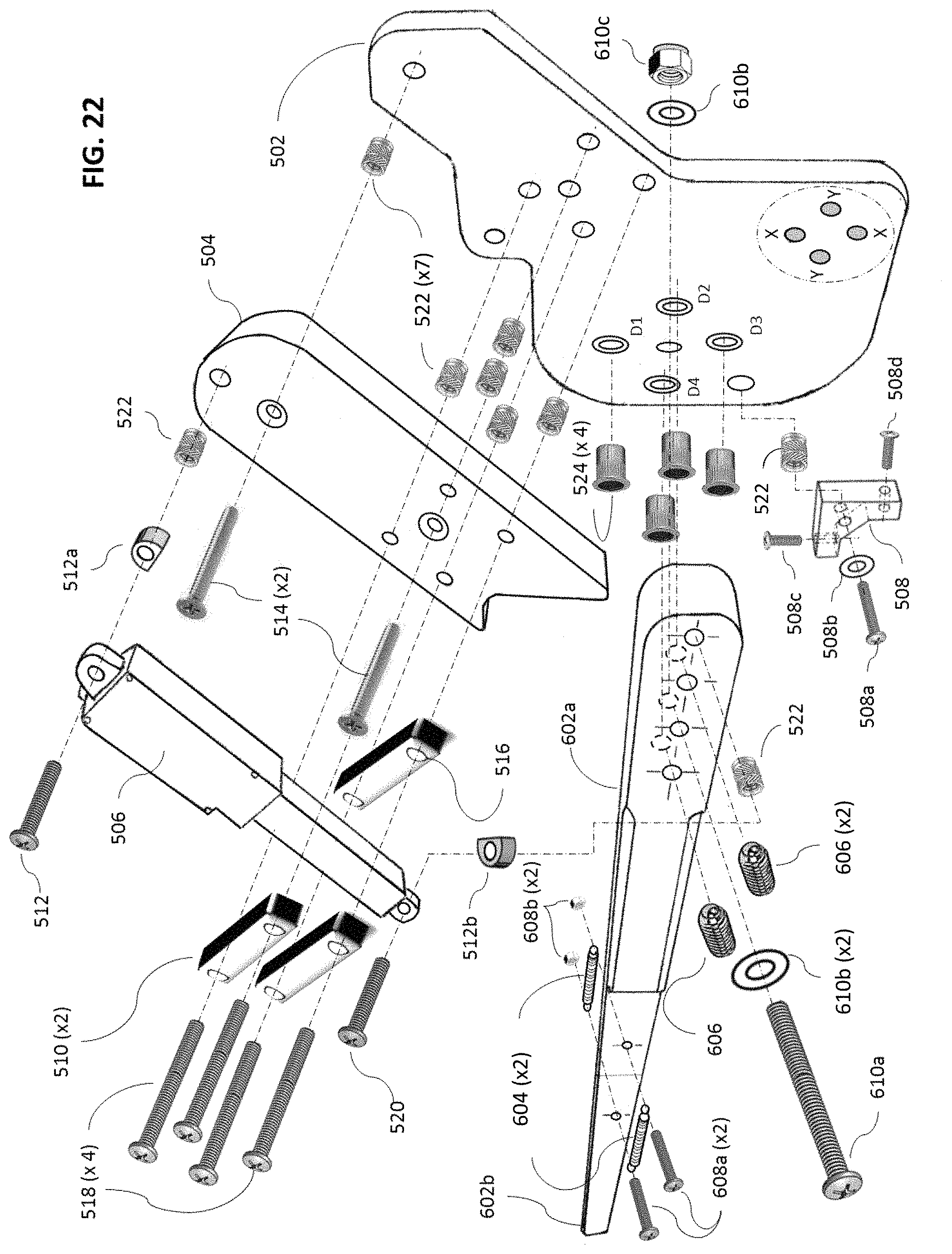 Patent US11772736 Figure 8 – Bicycle and tricycle safety distance buffer apparatus