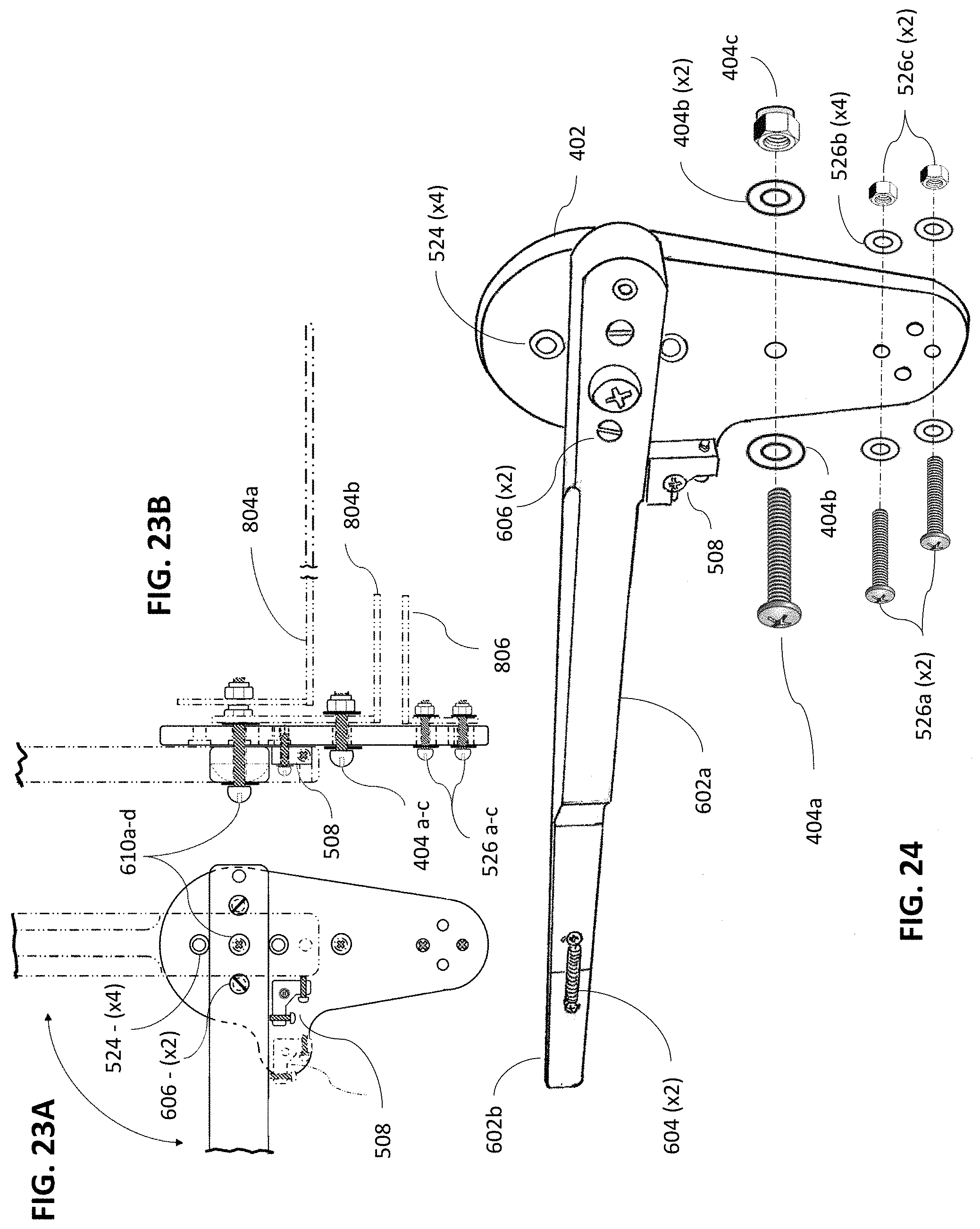 Patent US11772736 Figure 9 – Bicycle and tricycle safety distance buffer apparatus