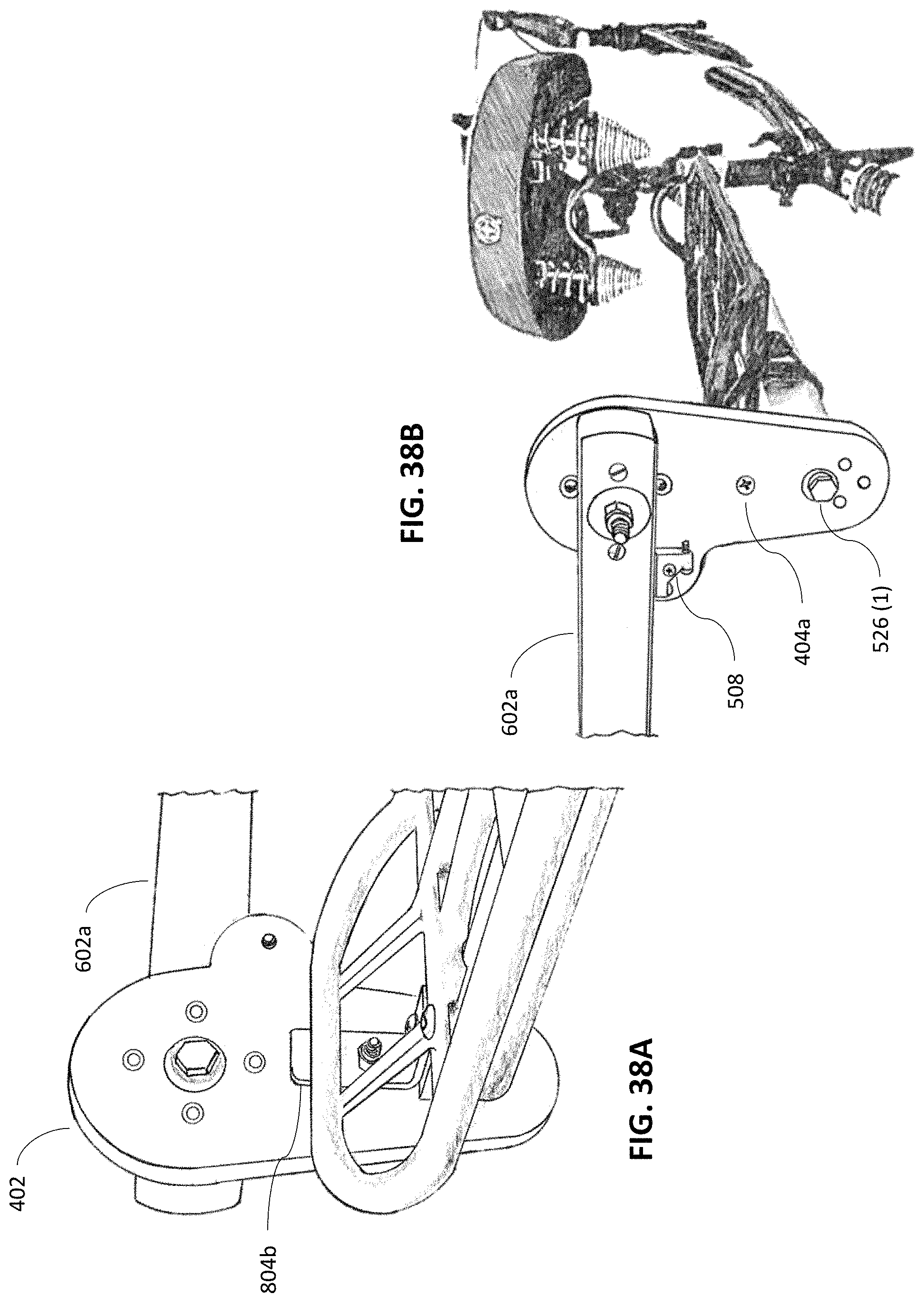 Patent US11772736 Figure 19 – Bicycle and tricycle safety distance buffer apparatus