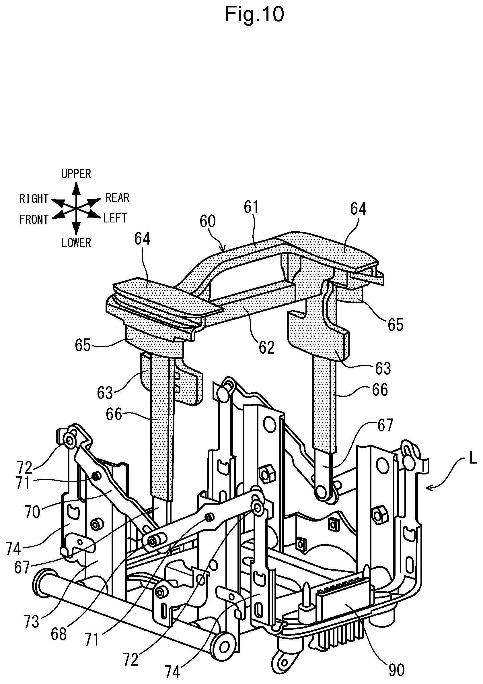 Patent US11772737 Figure 10 – Battery attaching/detaching structure for saddle-type vehicle
