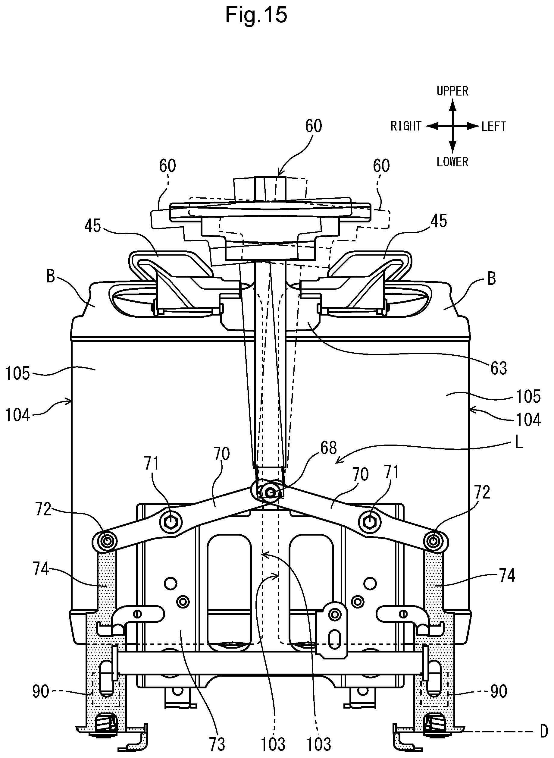 Patent US11772737 Figure 15 – Battery attaching/detaching structure for saddle-type vehicle