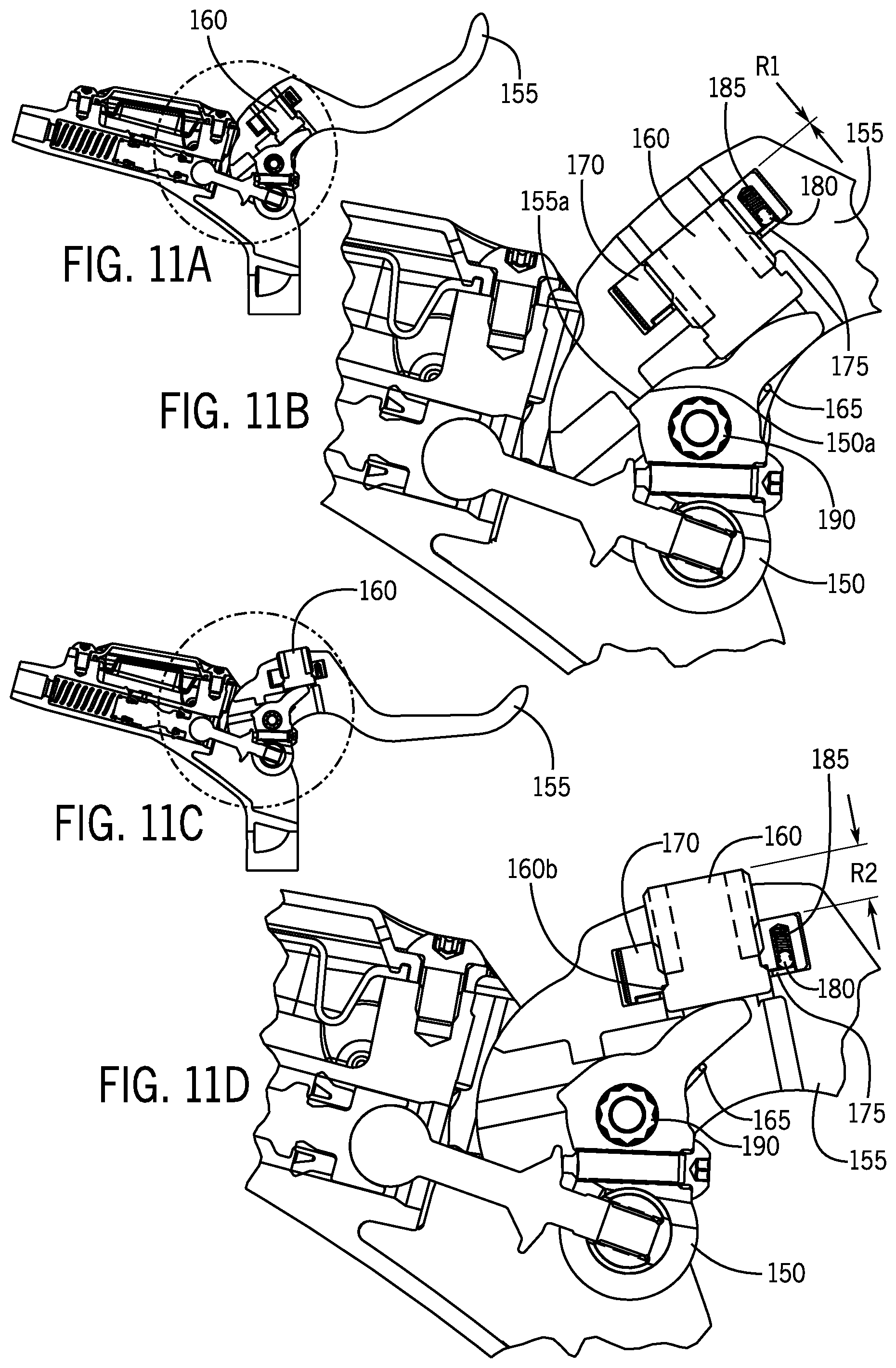 Patent US11772739 Figure 6 – Brake system