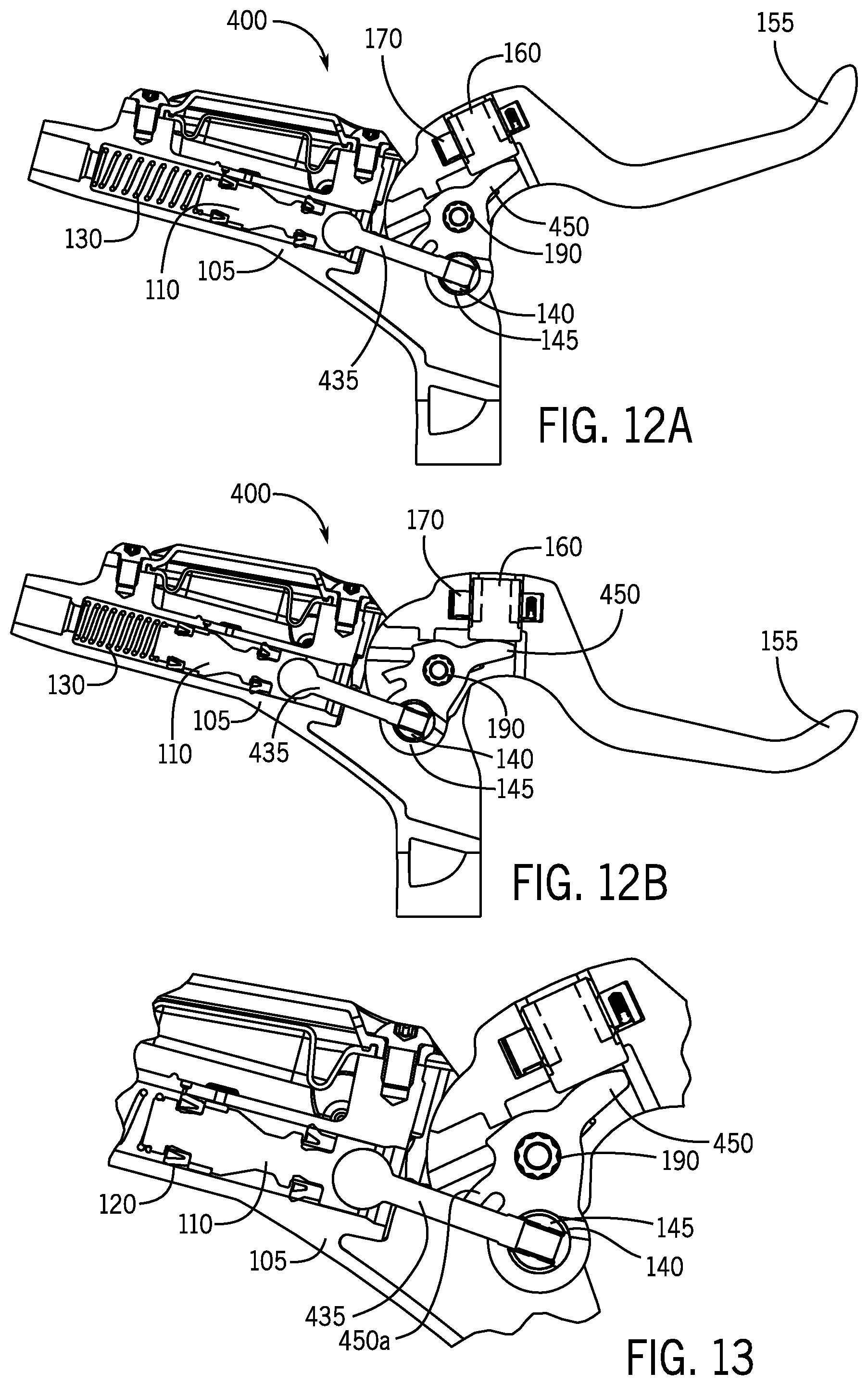 Patent US11772739 Figure 7 – Brake system