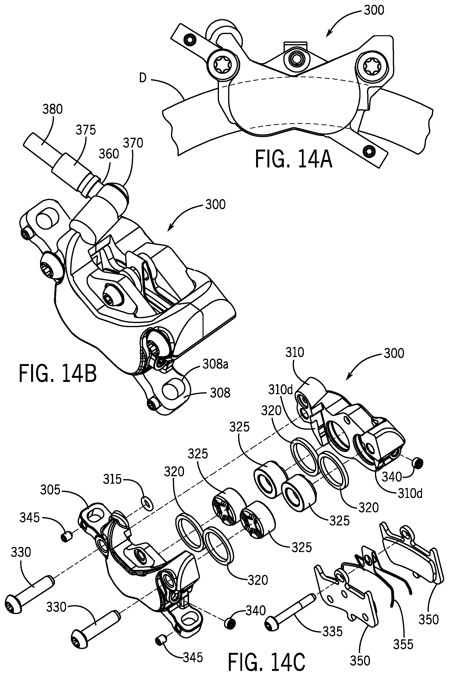 Patent US11772739 Figure 8 – Brake system