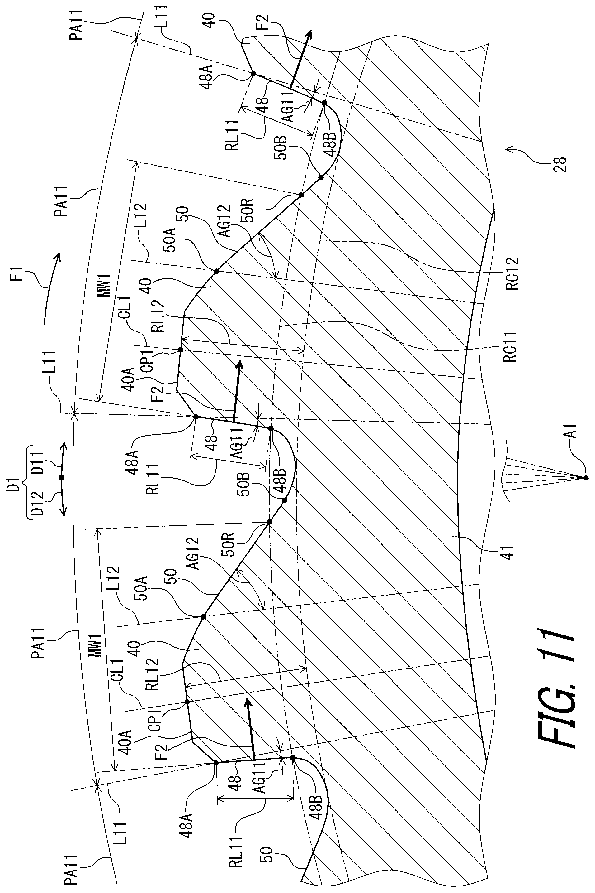 Patent US11772741 Figure 11 – Sprocket support