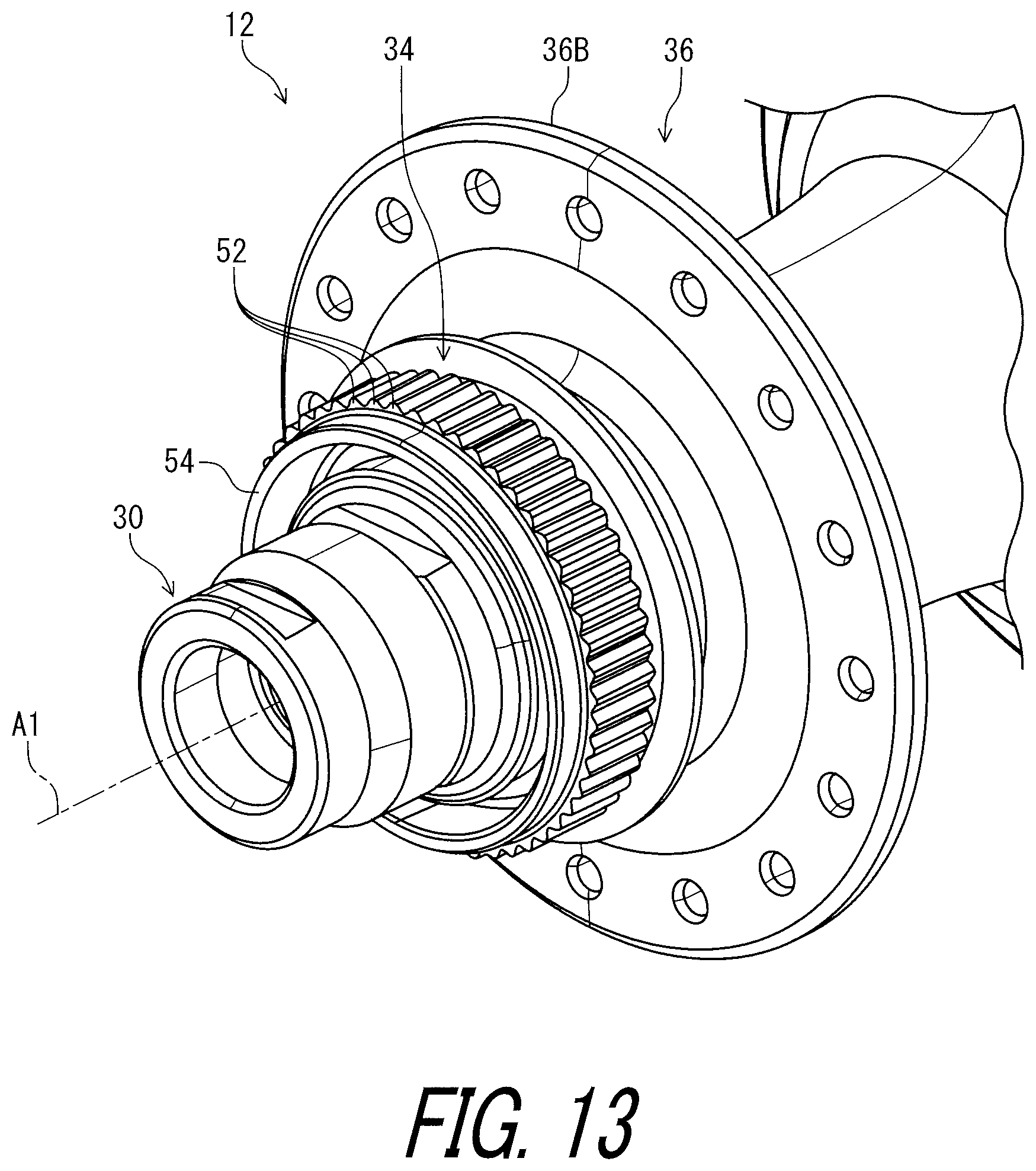 Patent US11772741 Figure 13 – Sprocket support