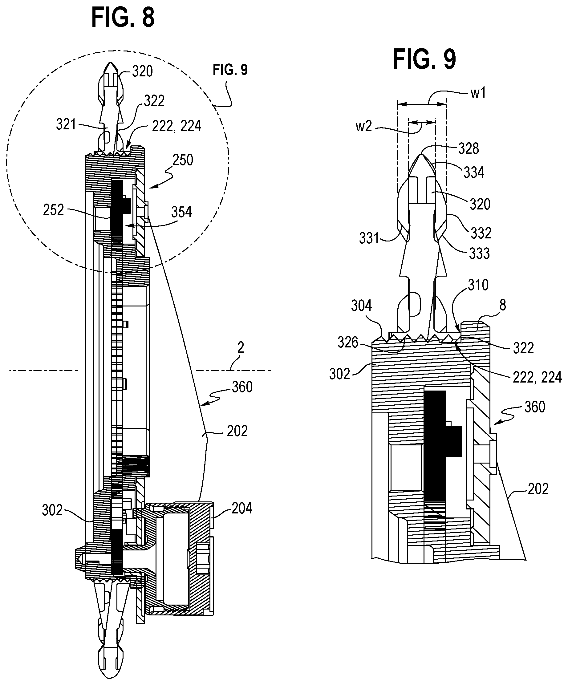 Patent US11772742 Figure 8 – Front chainring assembly