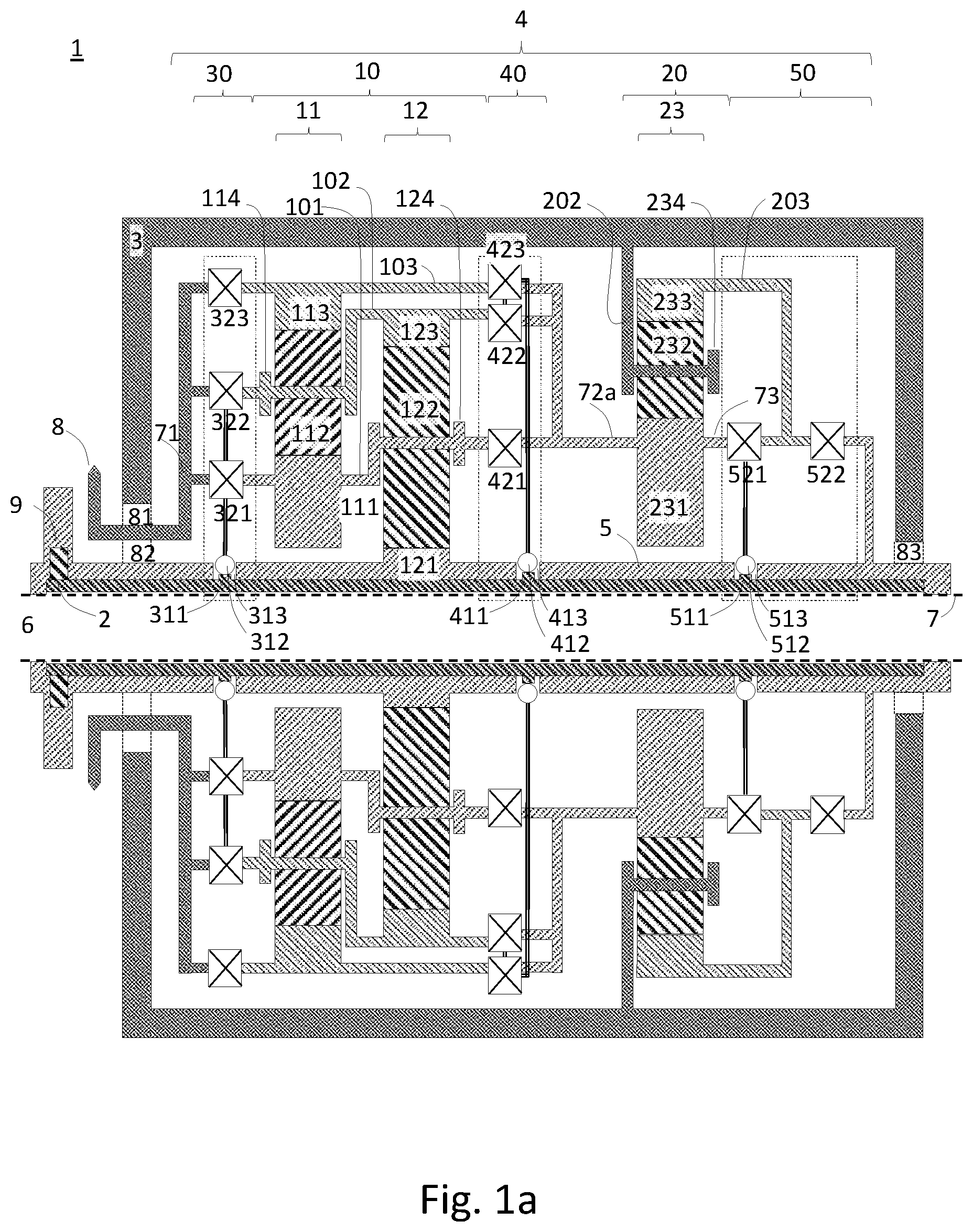 Patent US11772745 Figure 1 – Pedally propelled vehicle multi-speed gear system