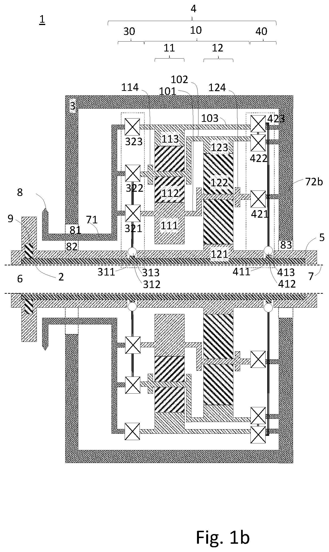 Patent US11772745 Figure 2 – Pedally propelled vehicle multi-speed gear system