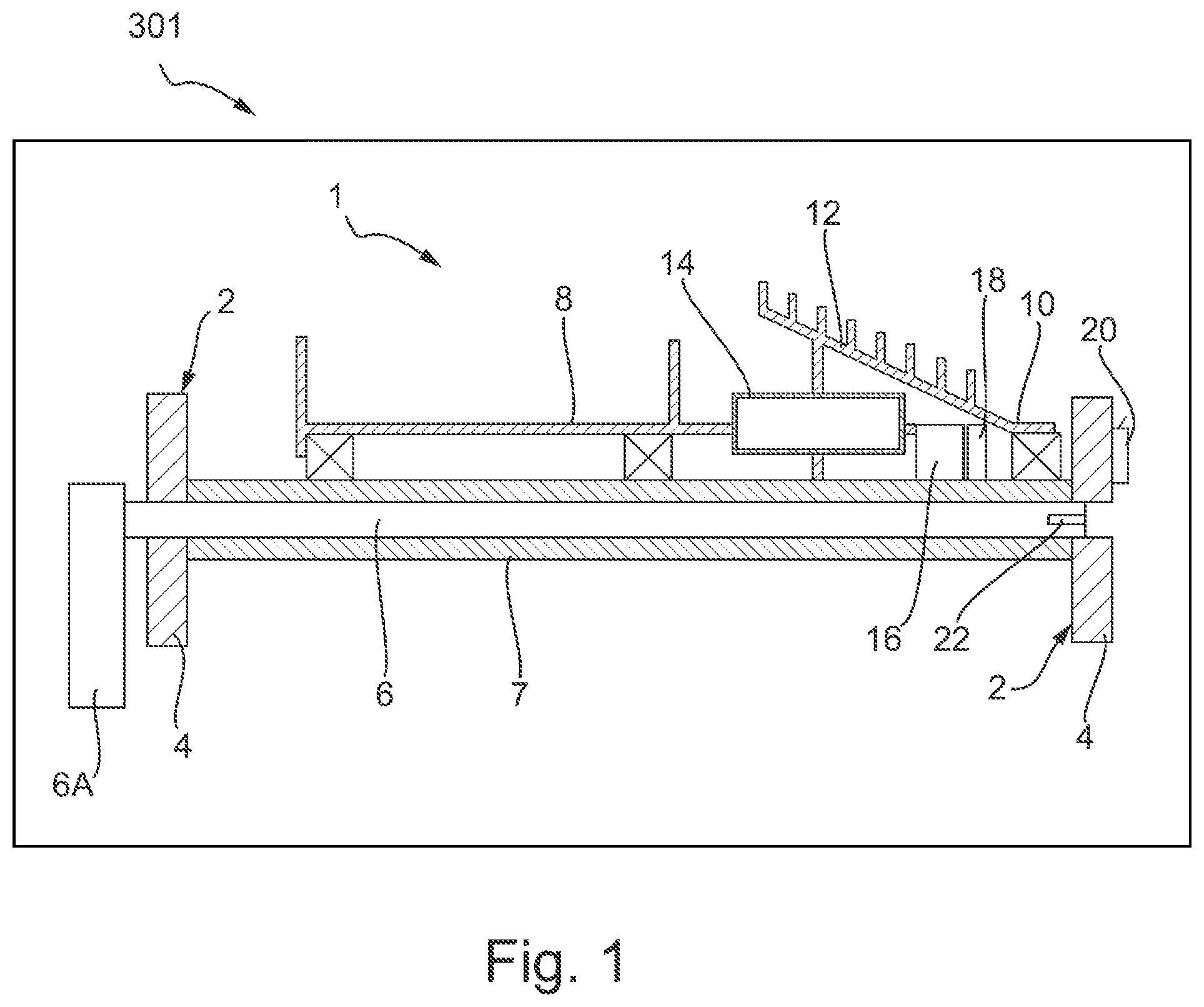 Patent US11772746 Figure 1 – Bicycle transmission actuation system