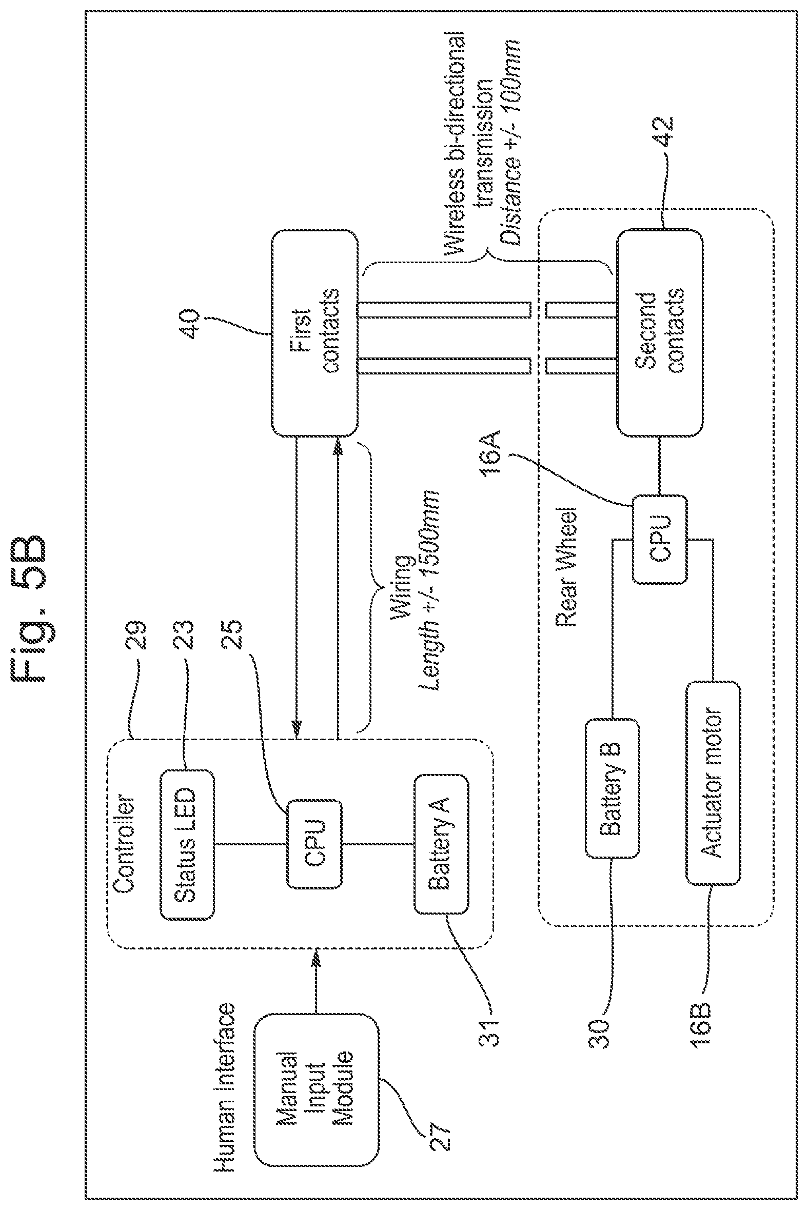 Patent US11772746 Figure 8 – Bicycle transmission actuation system