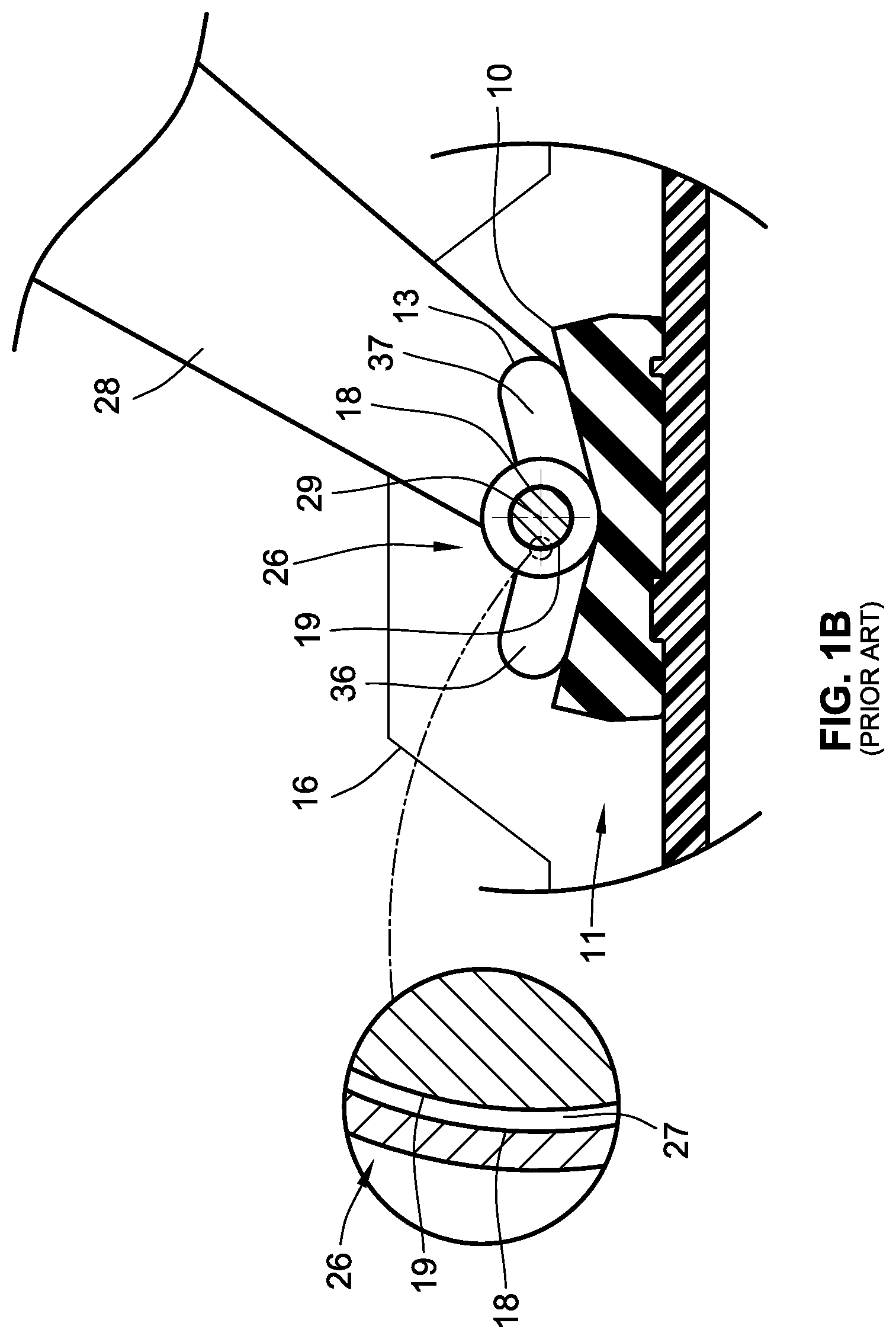 Patent US11772747 Figure 2 – Snowmobile ski bumper and methods for using same