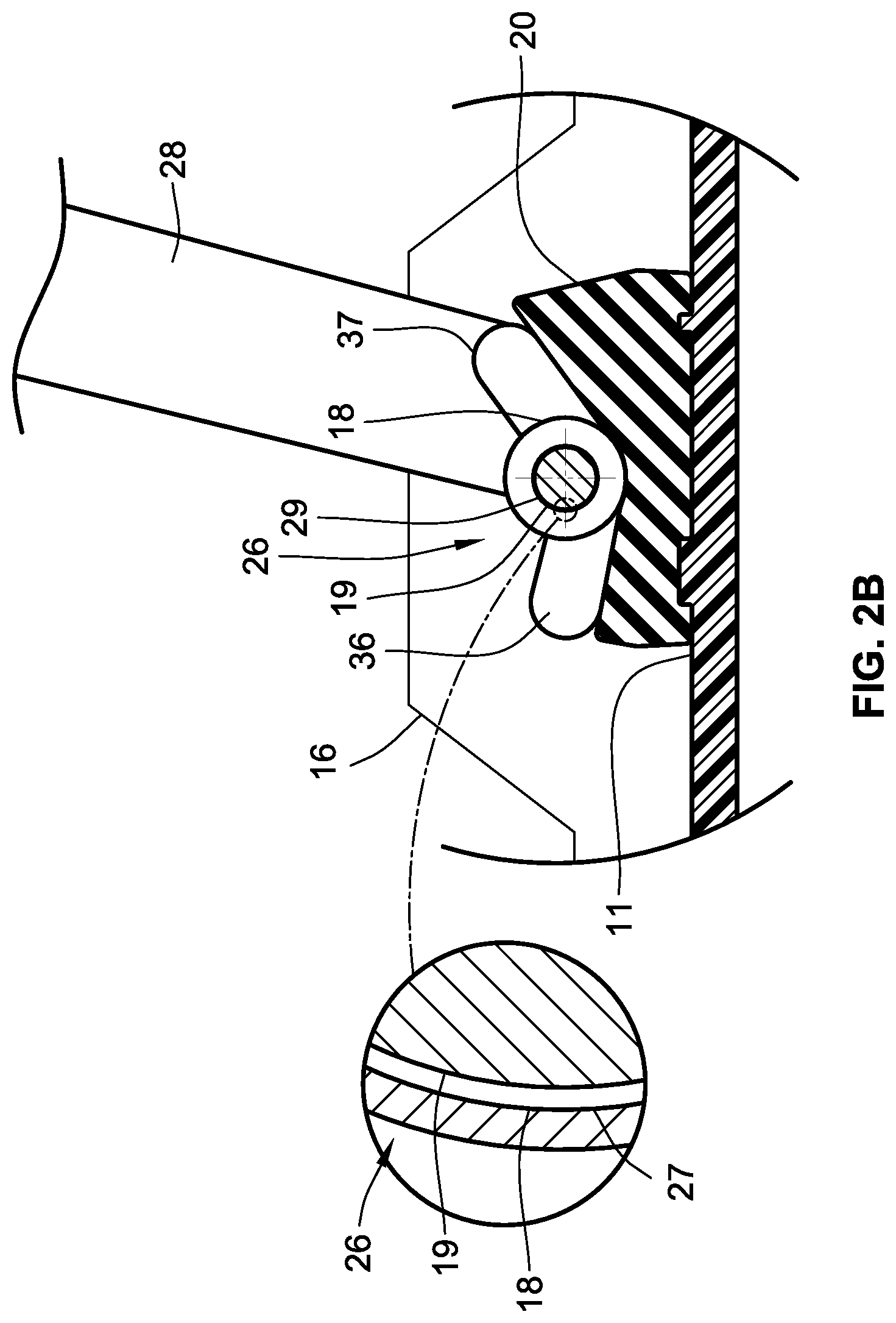 Patent US11772747 Figure 4 – Snowmobile ski bumper and methods for using same