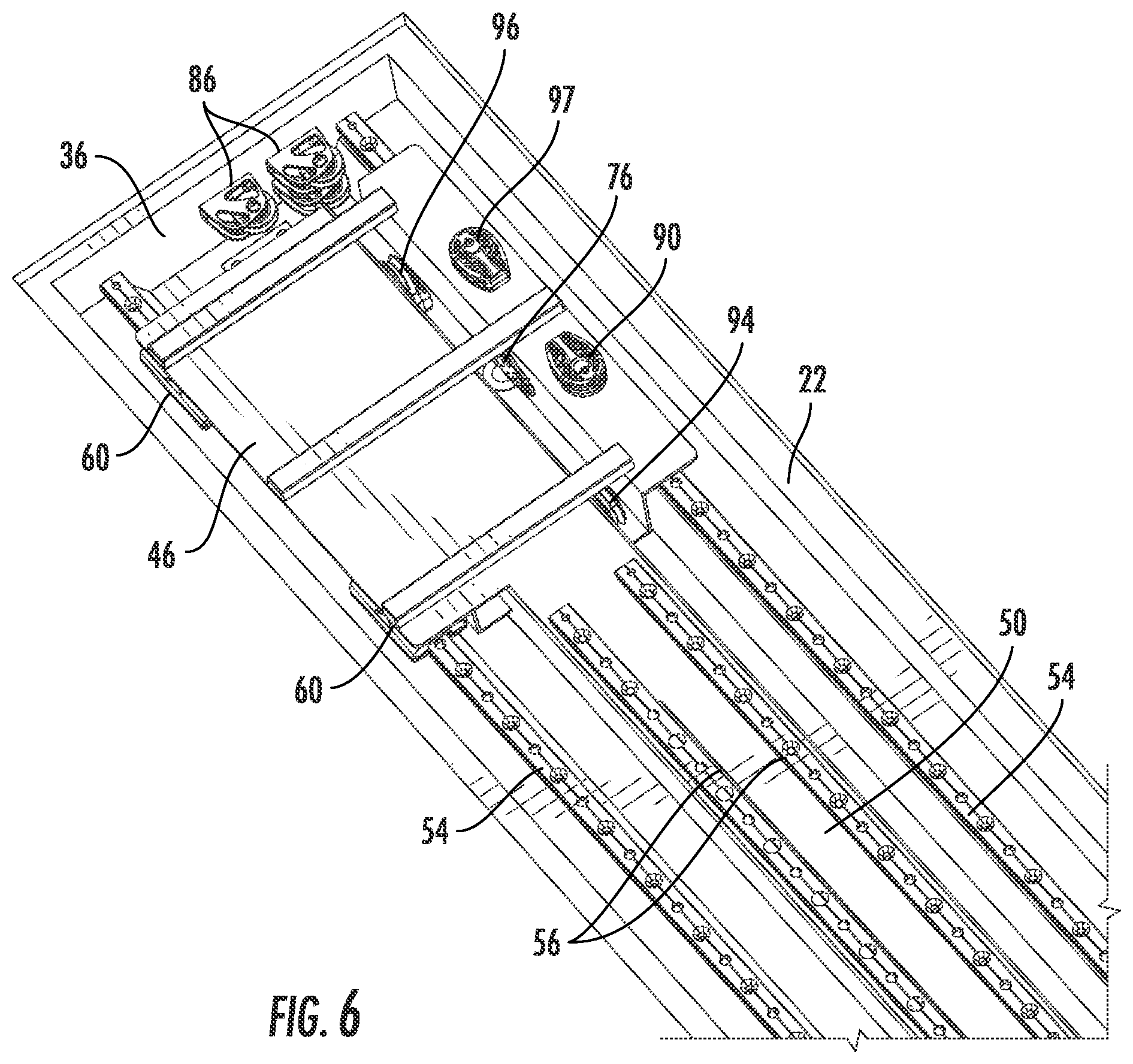 Patent US11772750 Figure 4 – Retractable davit assembly and related methods