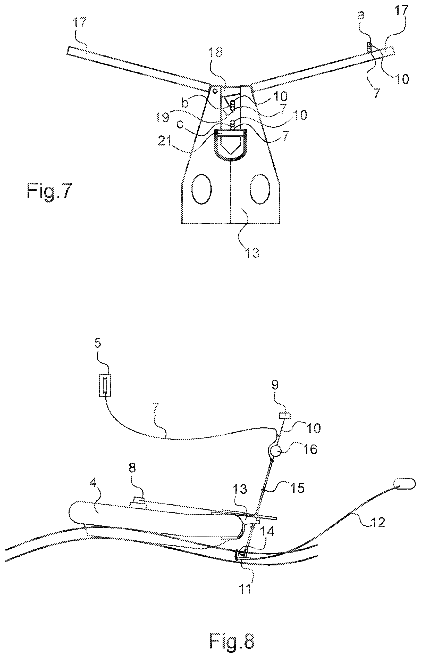 Patent US11772751 Figure 4 – System for recovering a surface marine craft from a carrier ship