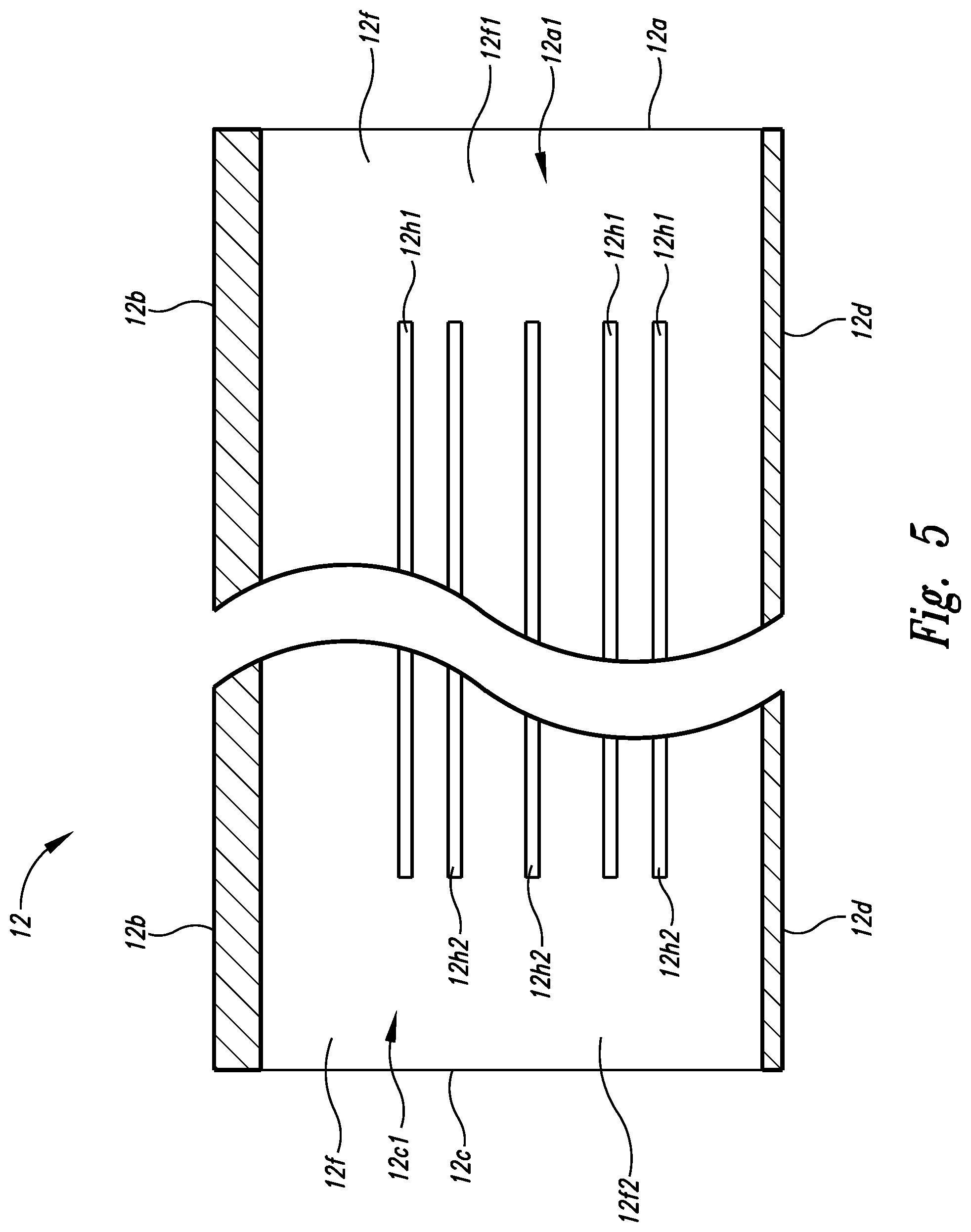Patent US11772752 Figure 5 – Enhanced mast assembly for hydrofoil watersports board system