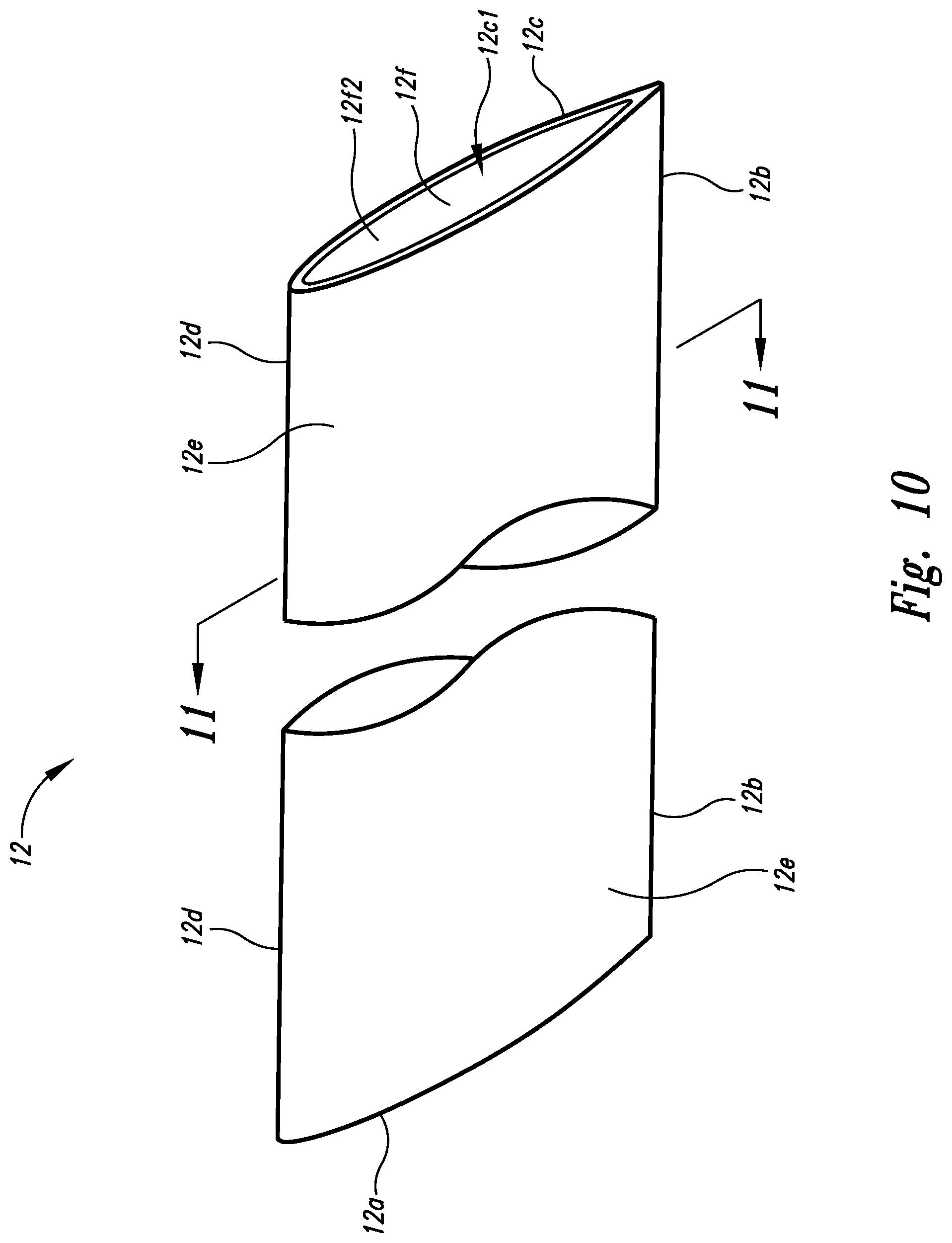 Patent US11772752 Figure 10 – Enhanced mast assembly for hydrofoil watersports board system