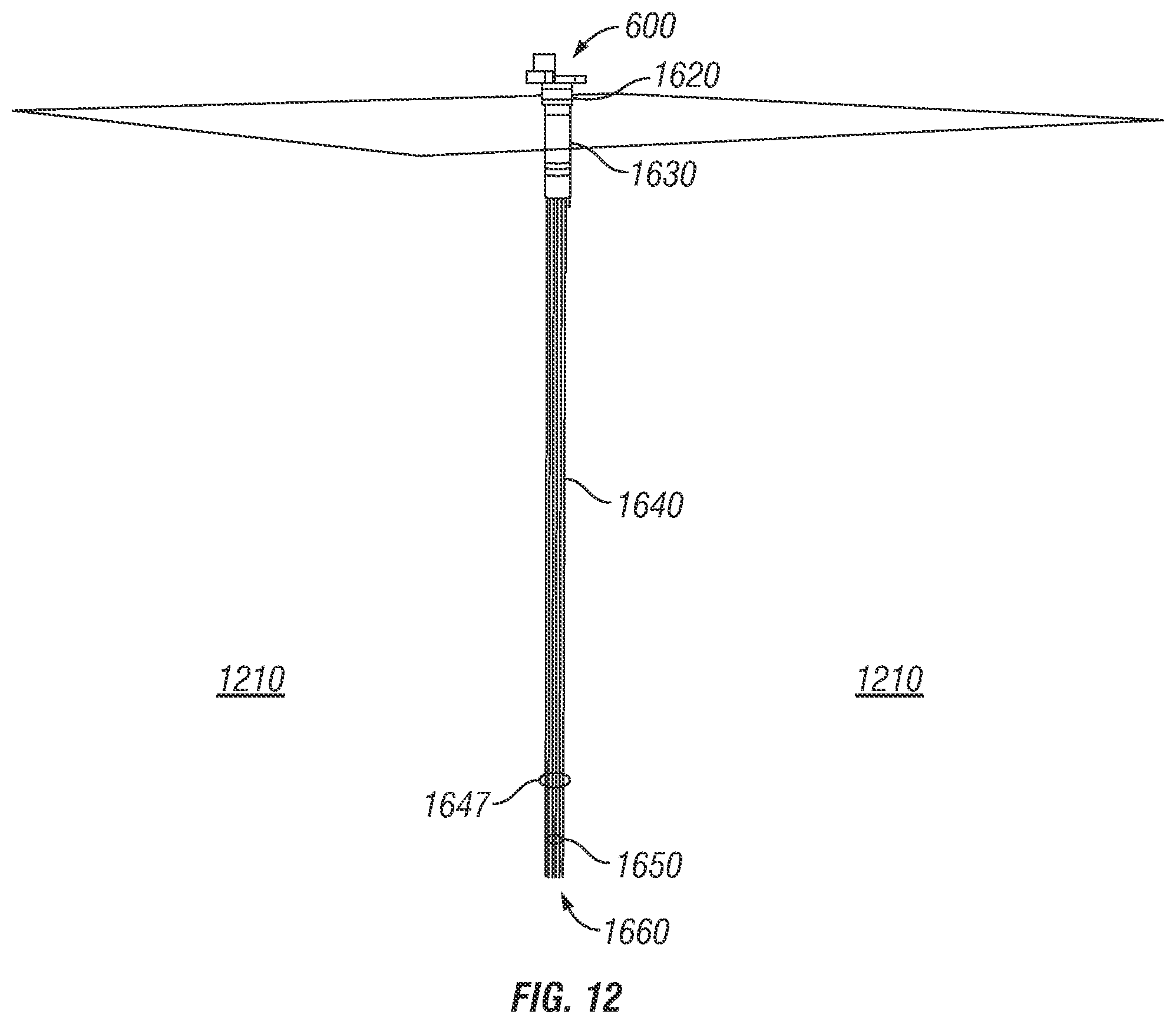 Patent US11772754 Figure 11 – Hydroelectricity production facility using changes in water column density to induce vertical flow
