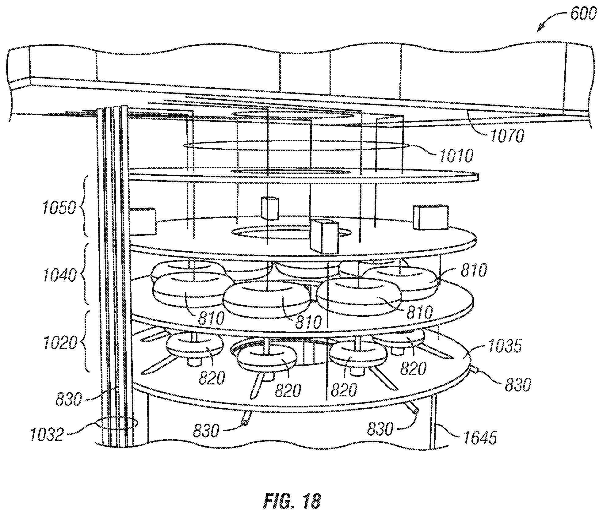 Patent US11772754 Figure 17 – Hydroelectricity production facility using changes in water column density to induce vertical flow