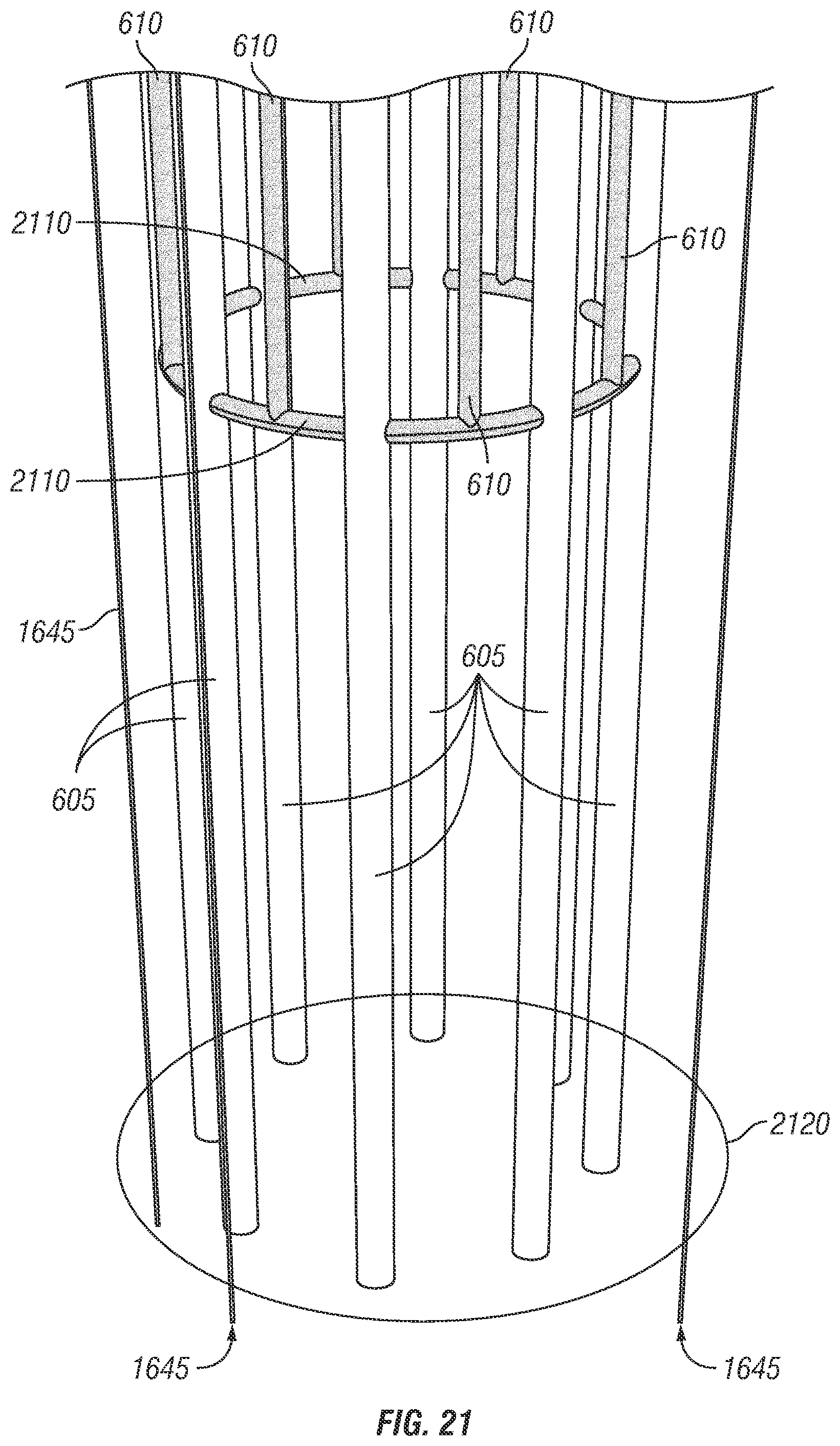 Patent US11772754 Figure 20 – Hydroelectricity production facility using changes in water column density to induce vertical flow