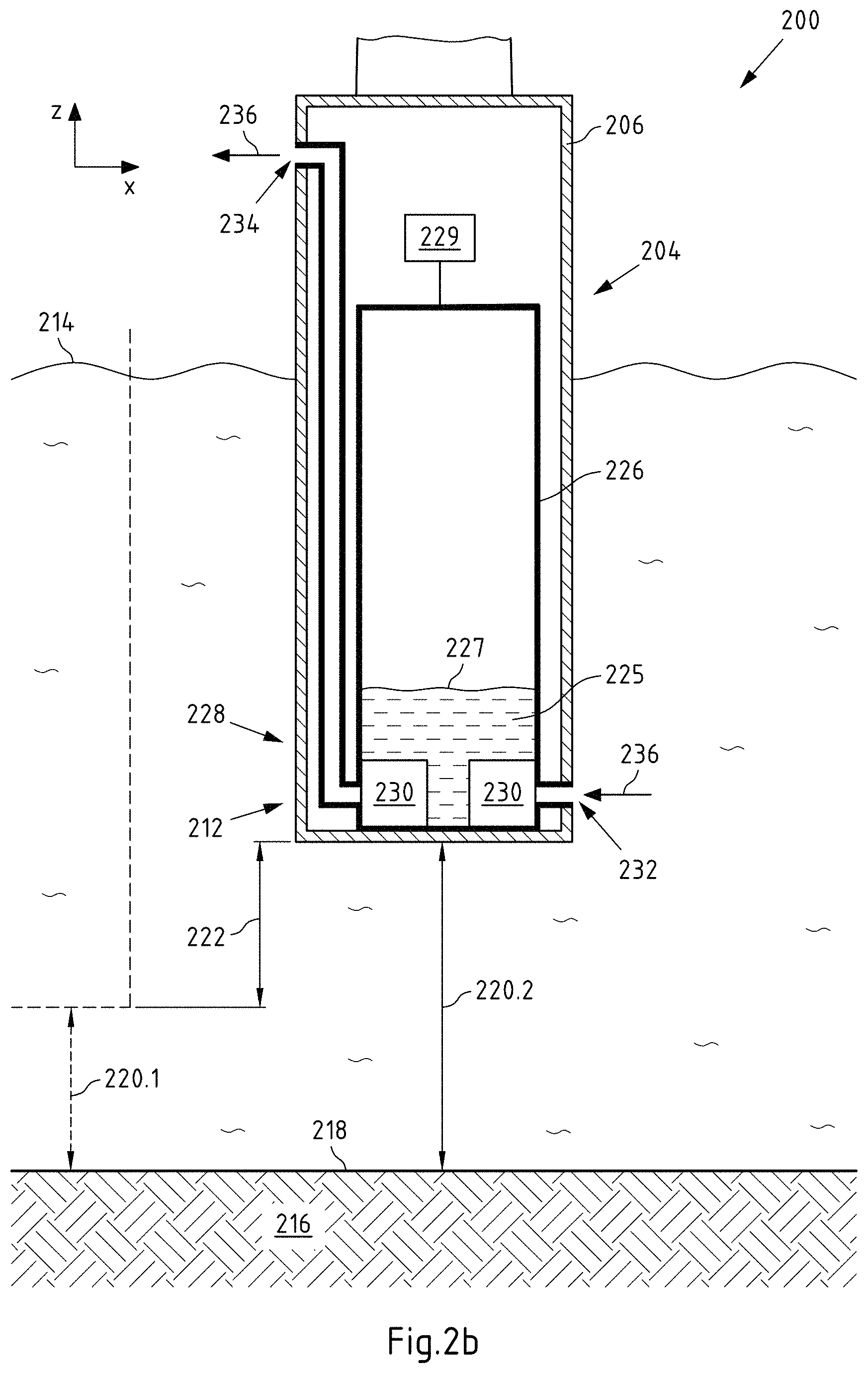 Patent US11772755 Figure 6 – Floatable offshore wind turbine