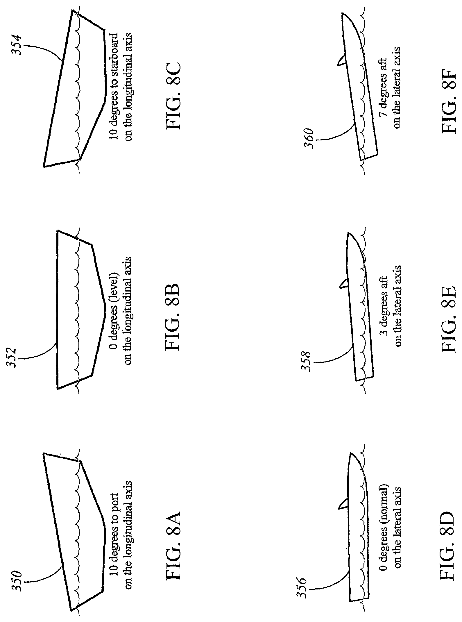 Patent US11772756 Figure 8 – Wakeboat with dynamic wave control