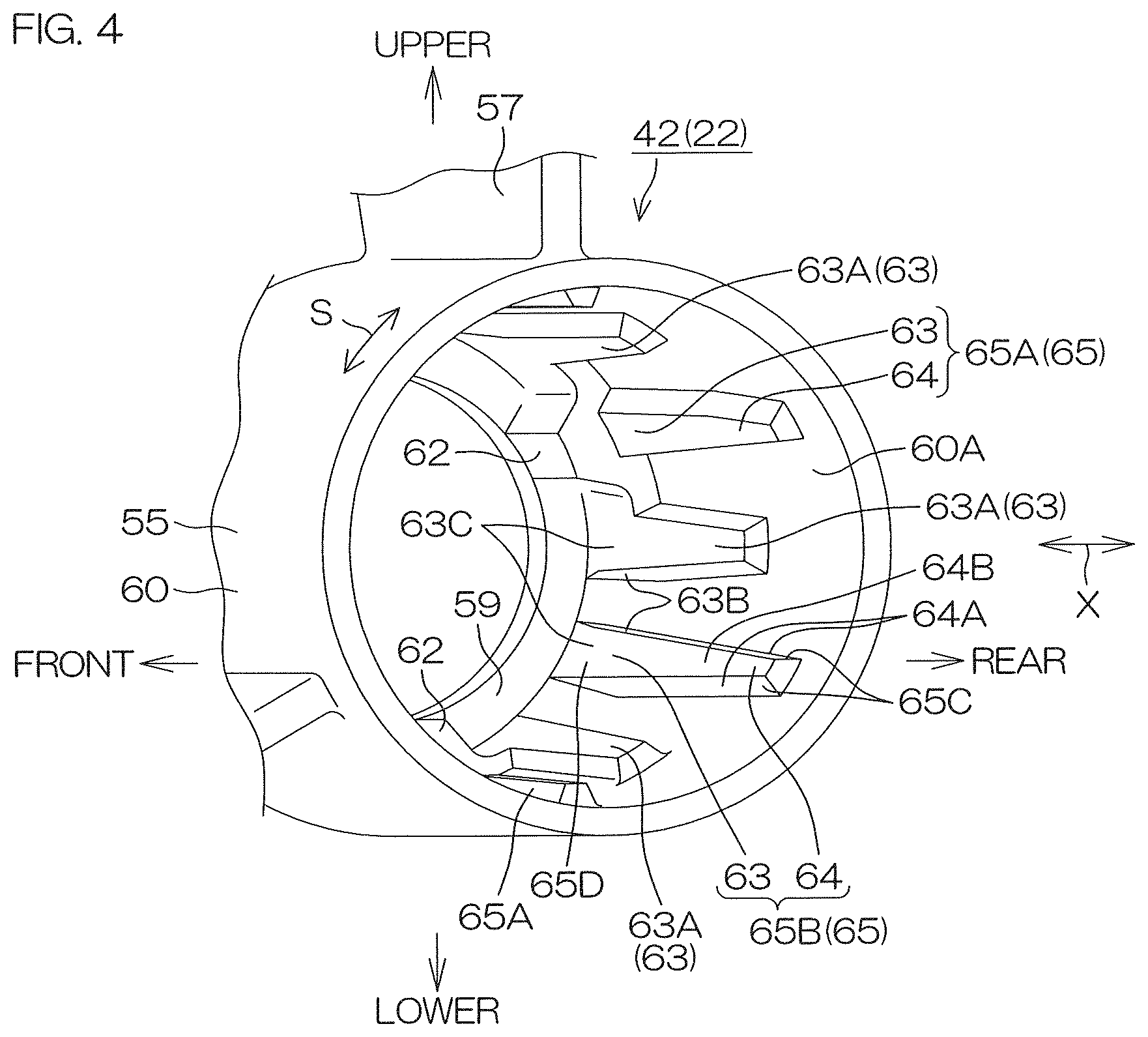 Patent US11772762 Figure 4 – Propeller for vessel propulsion apparatus and vessel propulsion apparatus