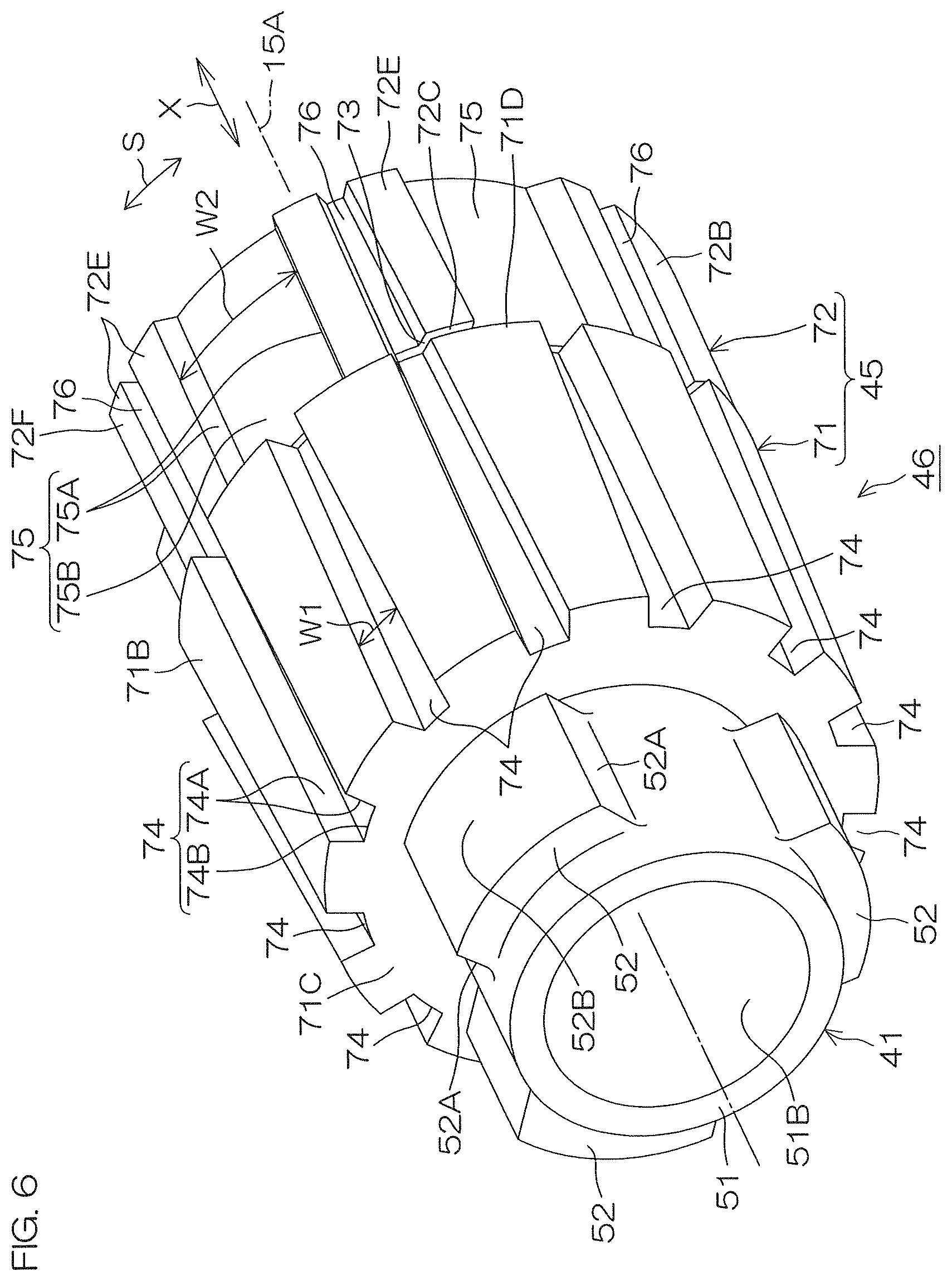 Patent US11772762 Figure 6 – Propeller for vessel propulsion apparatus and vessel propulsion apparatus