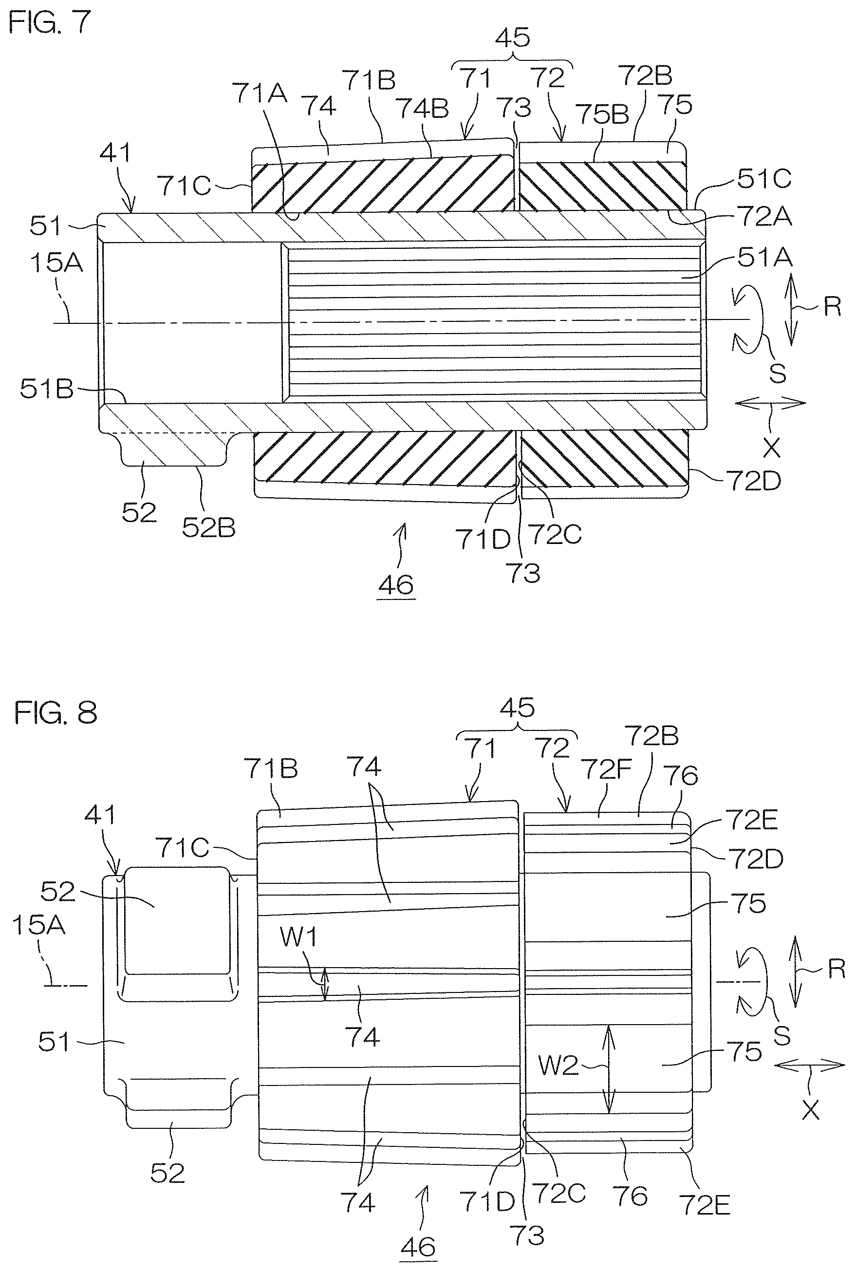 Patent US11772762 Figure 7 – Propeller for vessel propulsion apparatus and vessel propulsion apparatus