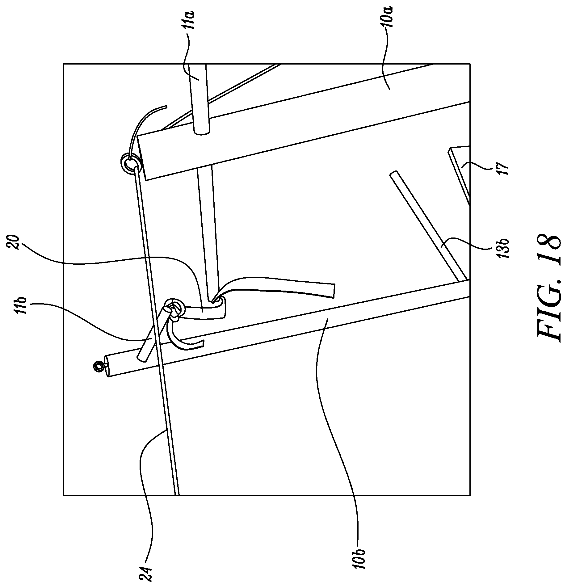 Patent US11772765 Figure 18 – Wind-propelled boat having parallel self-righting paired masts for wind-assisted propulsion for boats