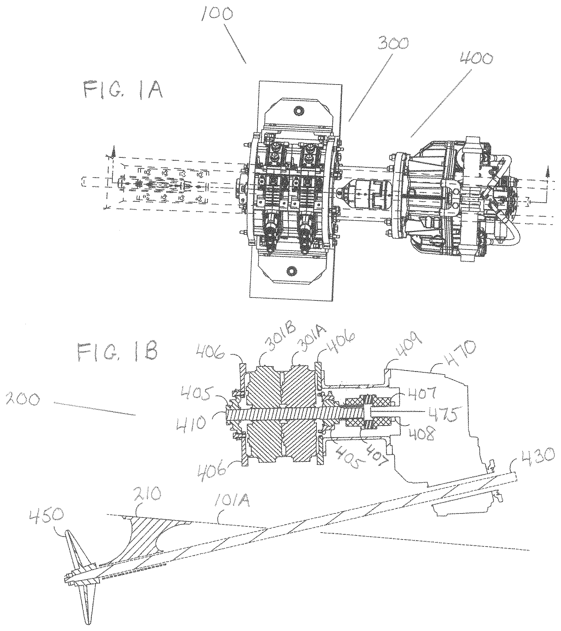 Patent US11772768 Figure 1 – Axial flux propulsion system for an electric boat