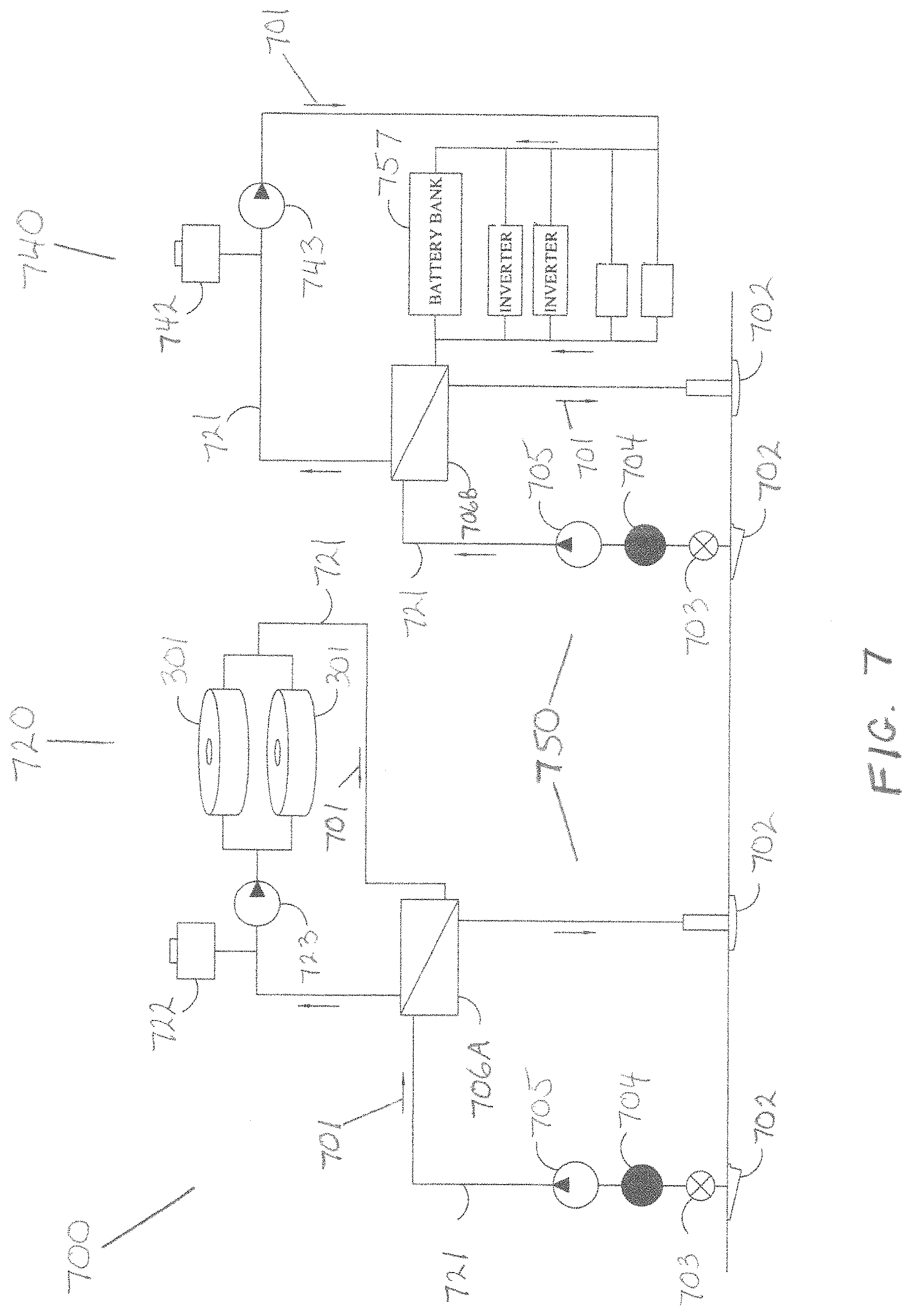 Patent US11772768 Figure 10 – Axial flux propulsion system for an electric boat