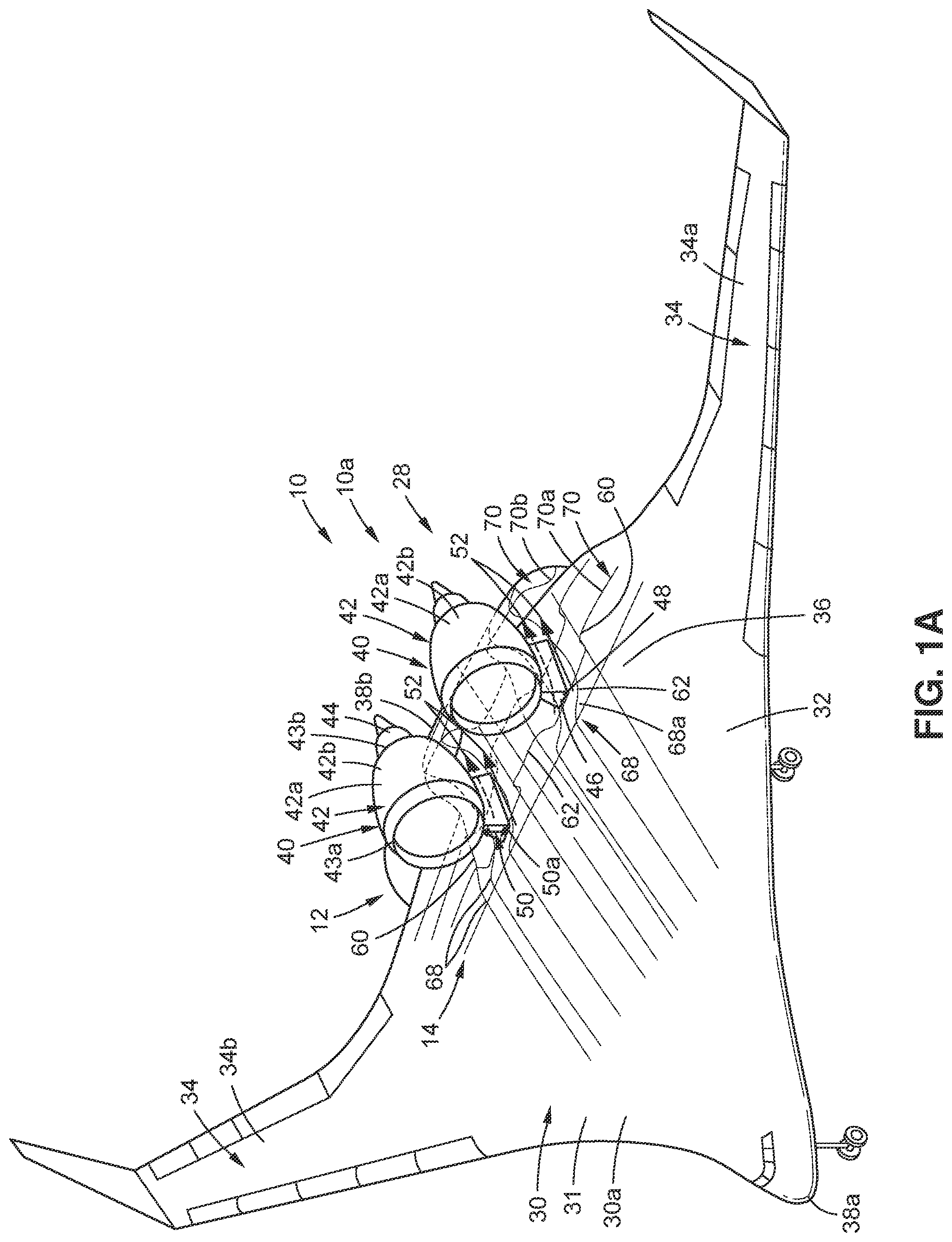 Patent US11772771 — Vehicle configuration with aerodynamic shaping to reduce drag, and vehicle and method for the same — Figure 1