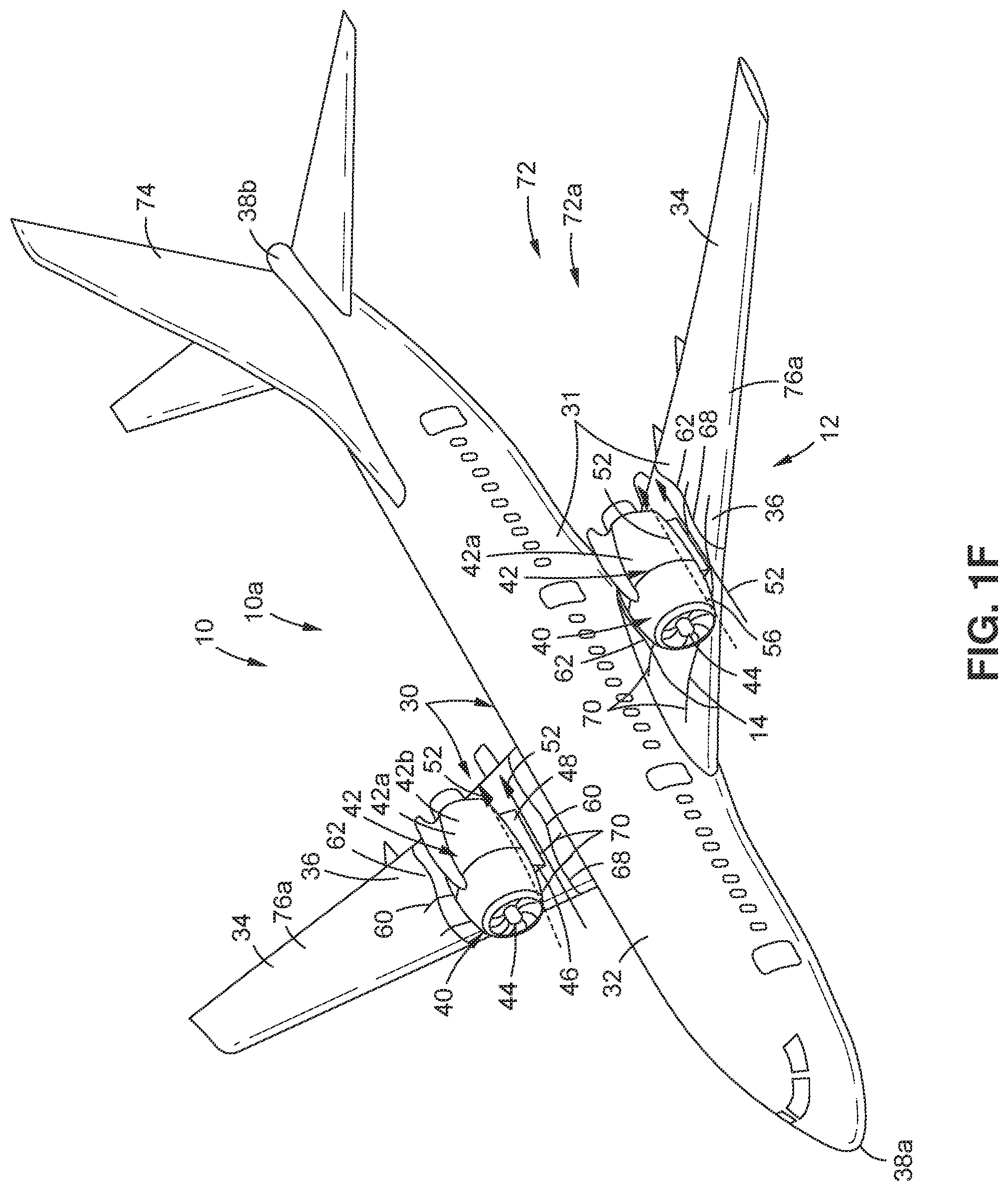 Patent US11772771 Figure 4 – Vehicle configuration with aerodynamic shaping to reduce drag, and vehicle and method for the same
