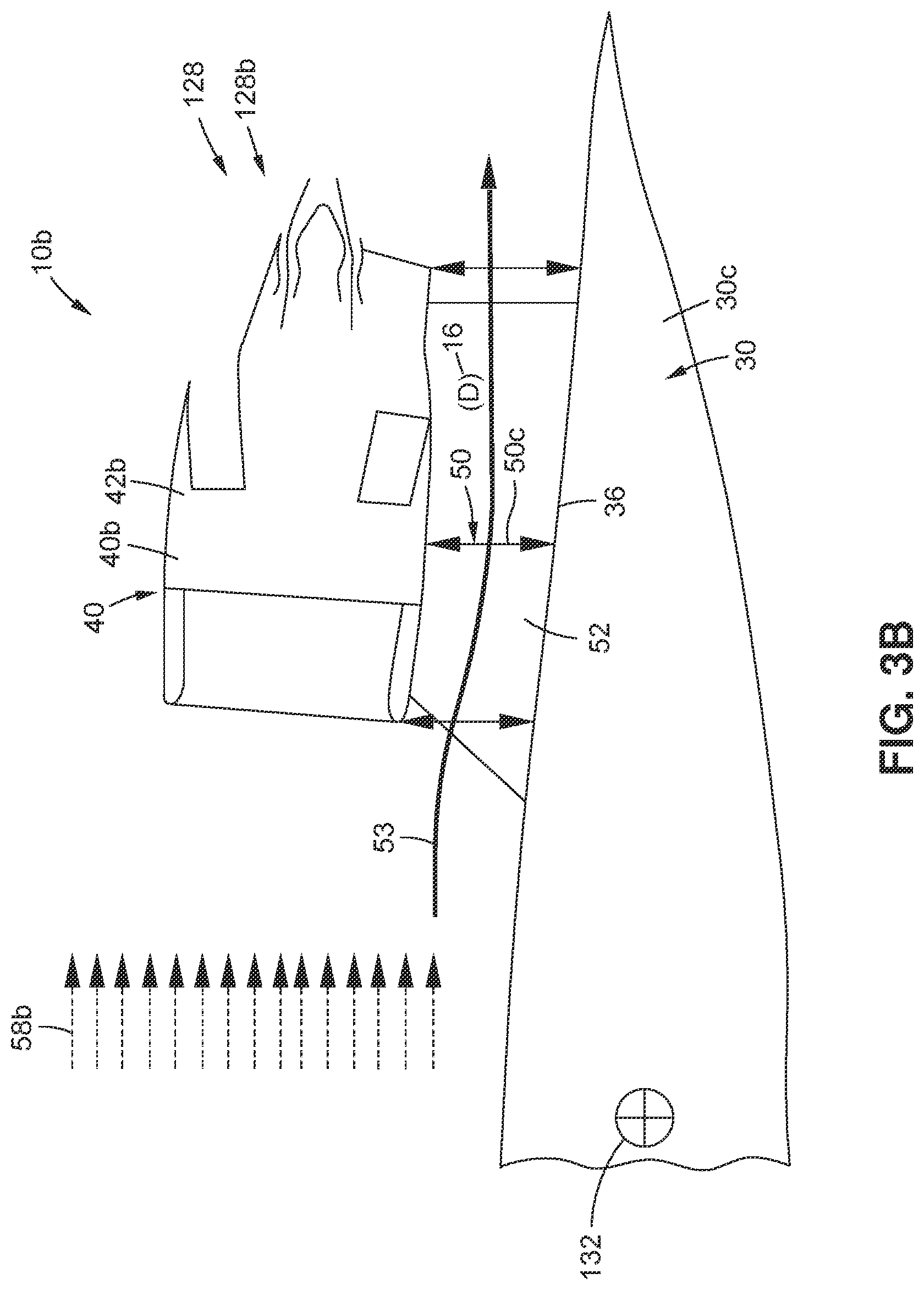 Patent US11772771 Figure 8 – Vehicle configuration with aerodynamic shaping to reduce drag, and vehicle and method for the same