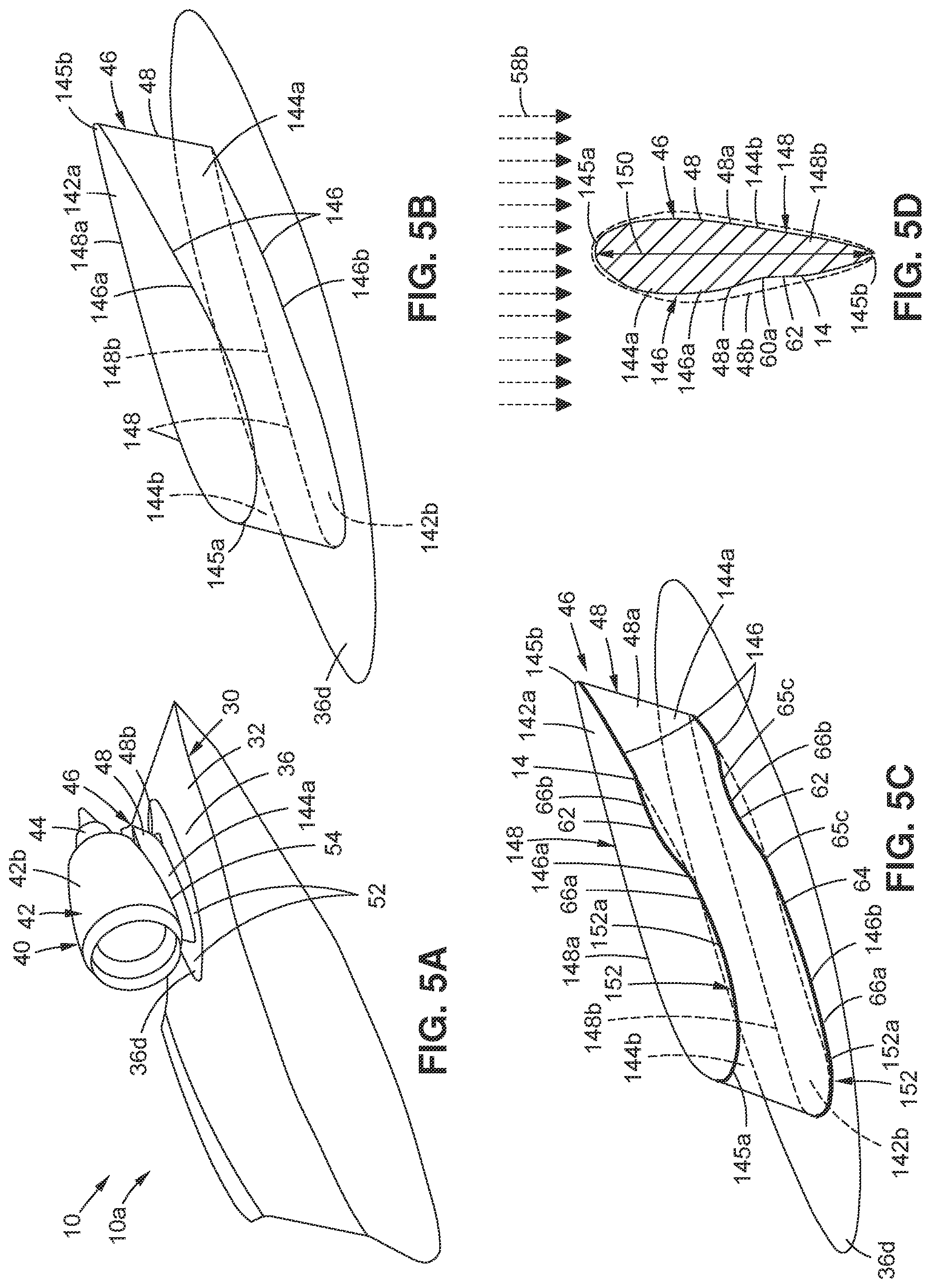 Patent US11772771 Figure 14 – Vehicle configuration with aerodynamic shaping to reduce drag, and vehicle and method for the same