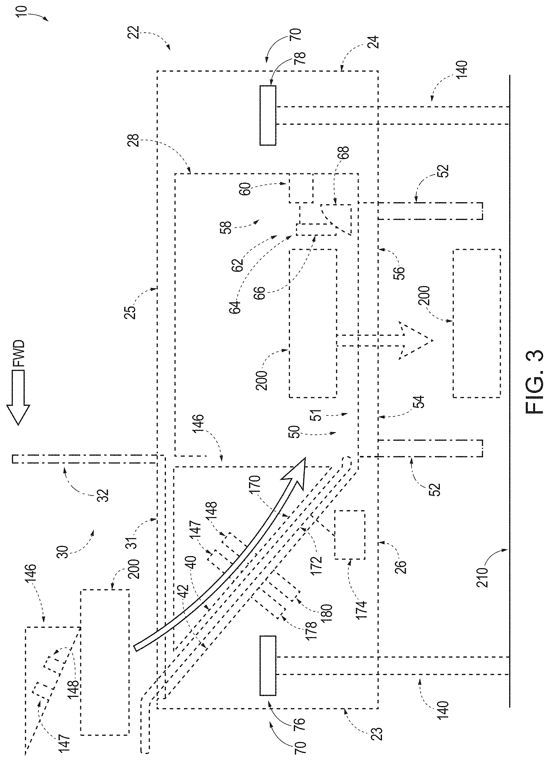 Patent US11772773 Figure 3 – Aircraft and related methods
