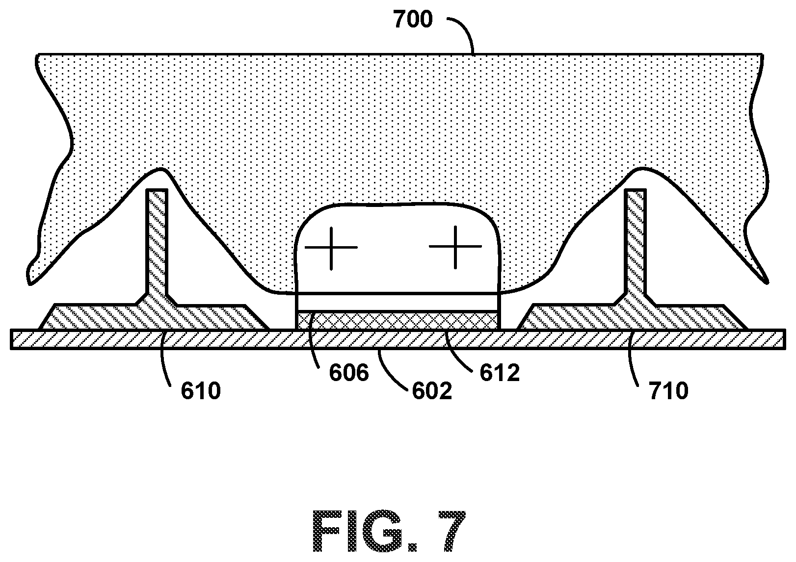 Patent US11772775 Figure 7 – Shear ties for aircraft wing