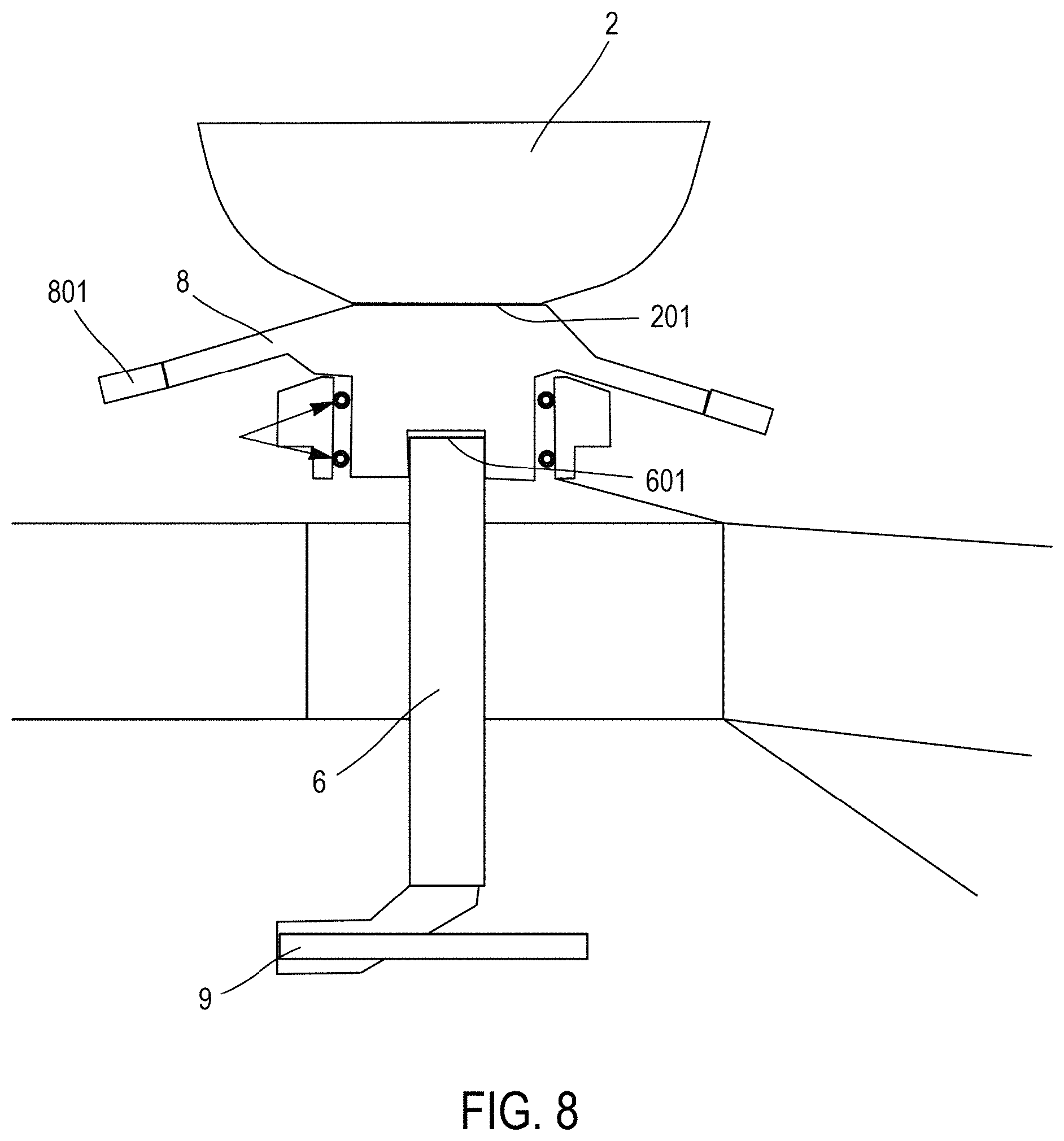 Patent US11772777 Figure 9 – Variable pitch bladed disc