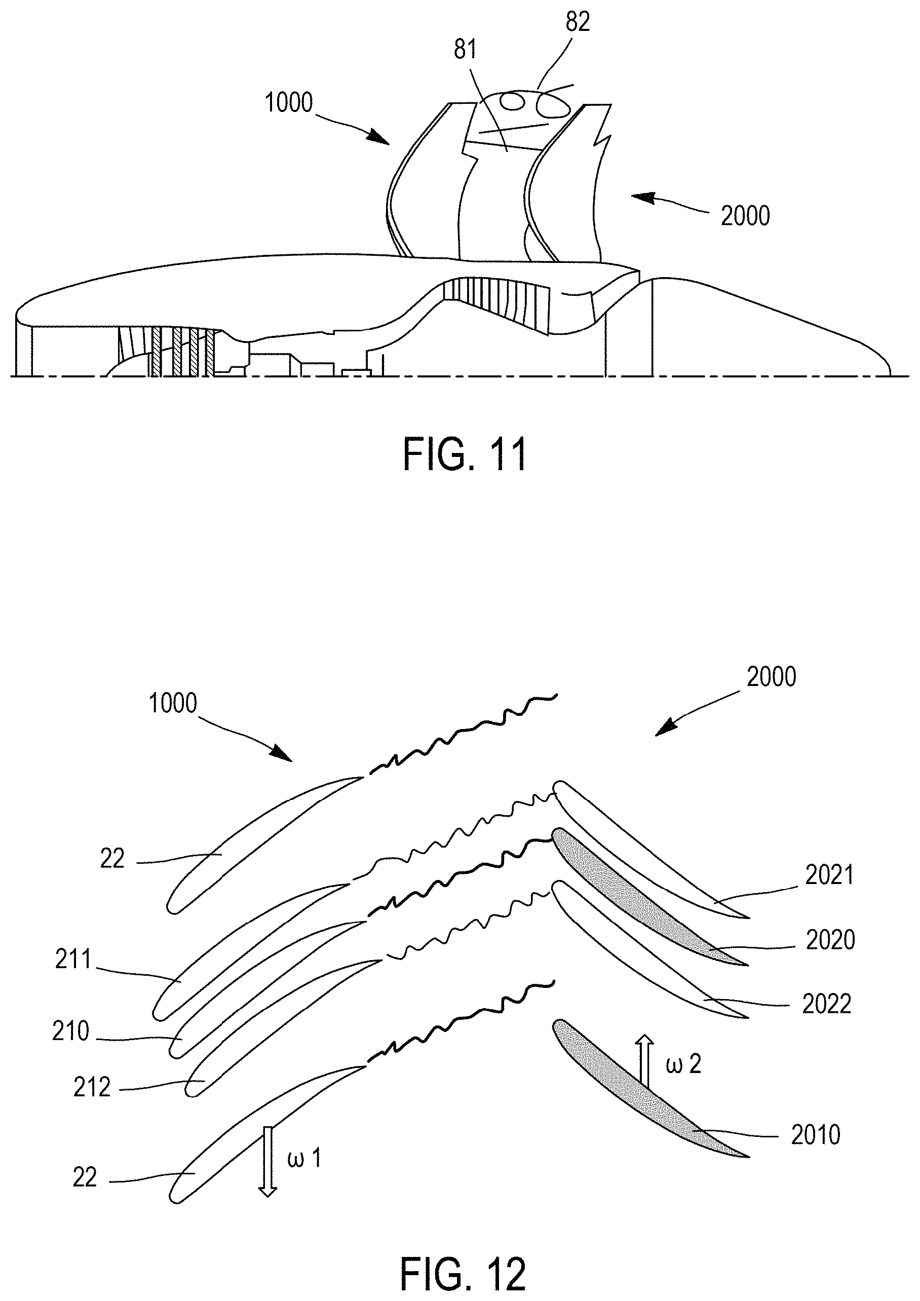 Patent US11772777 Figure 12 – Variable pitch bladed disc