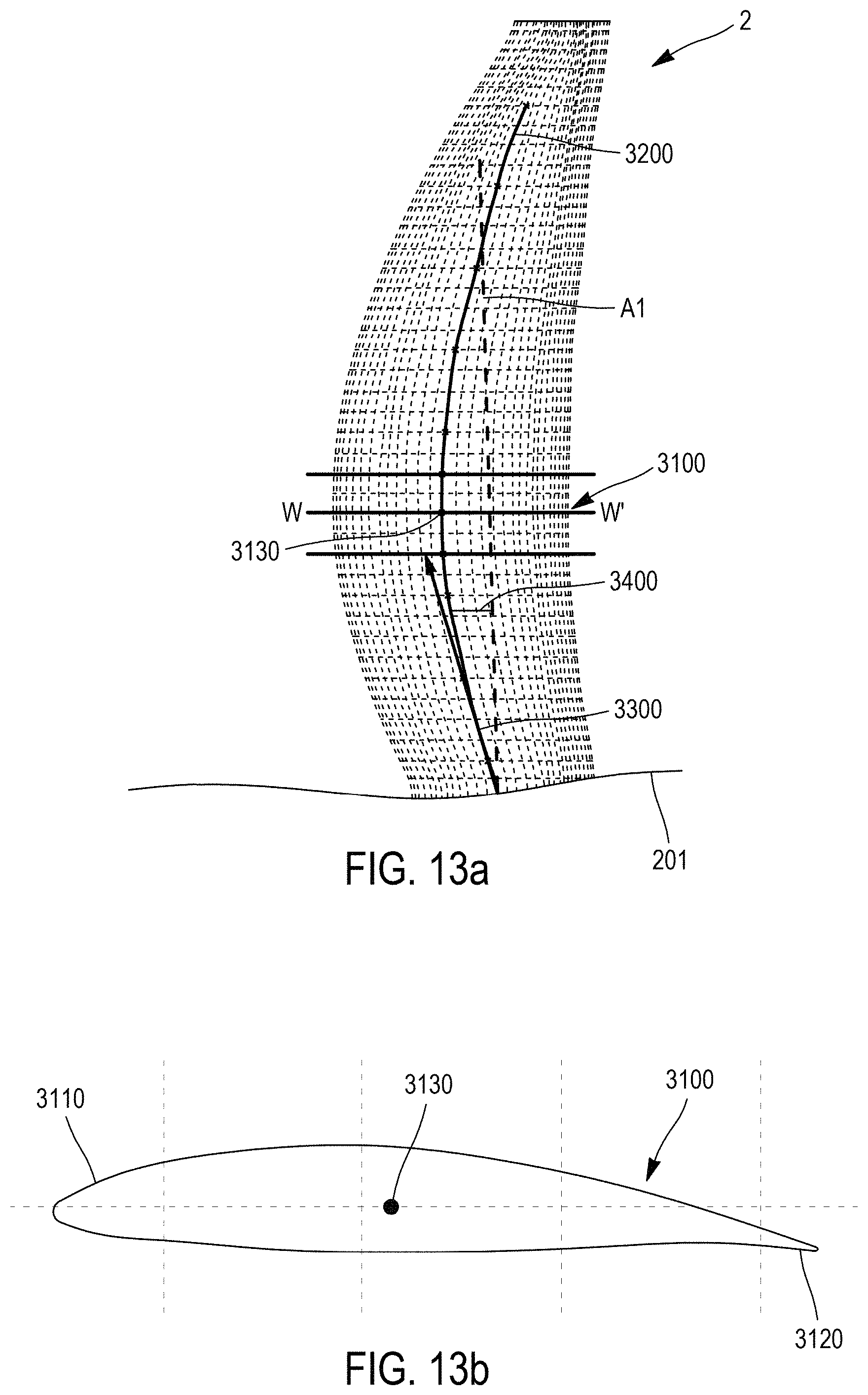 Patent US11772777 Figure 13 – Variable pitch bladed disc