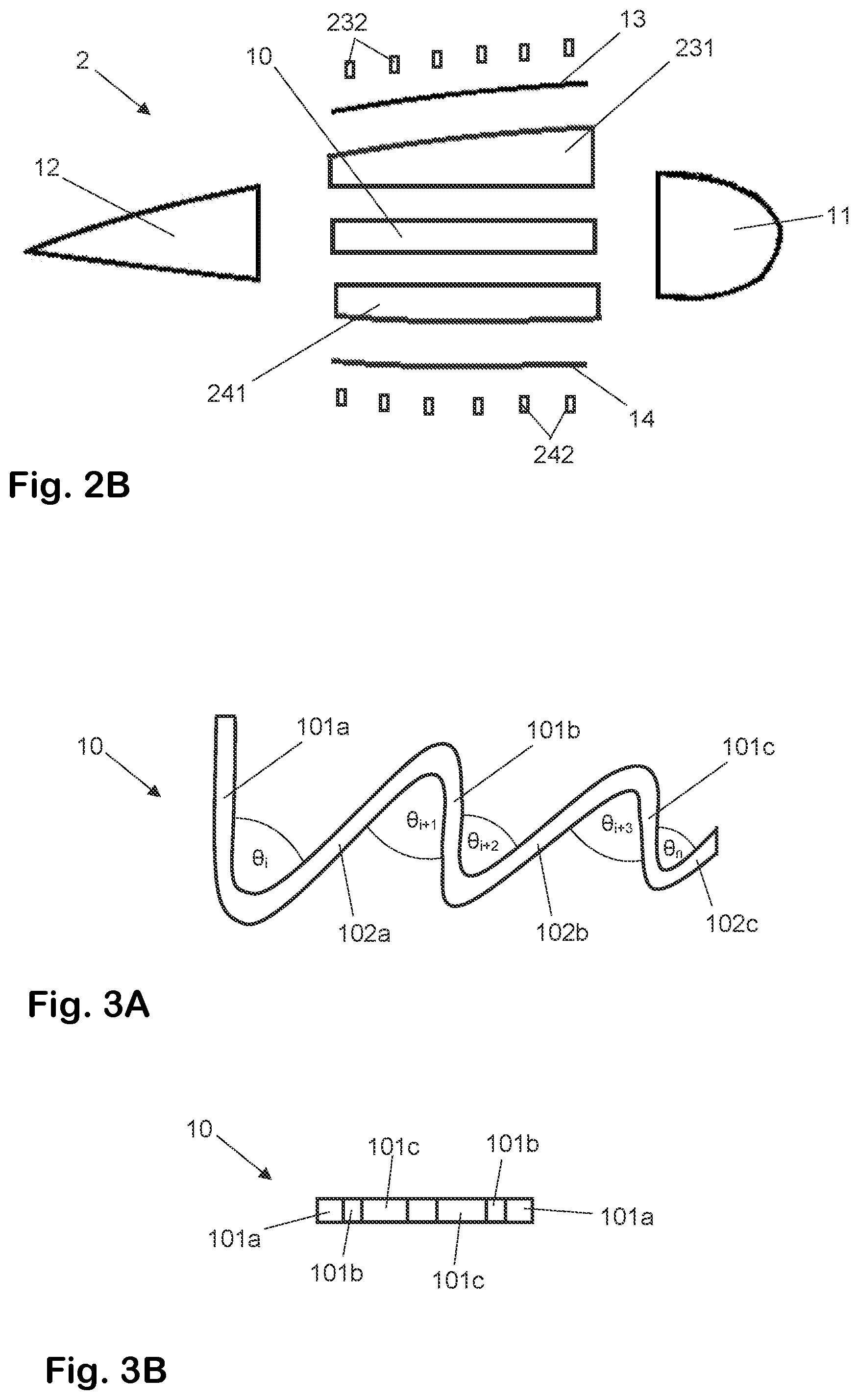 Patent US11772780 Figure 2 – Aerofoil structures with stiffness properties adjustment component