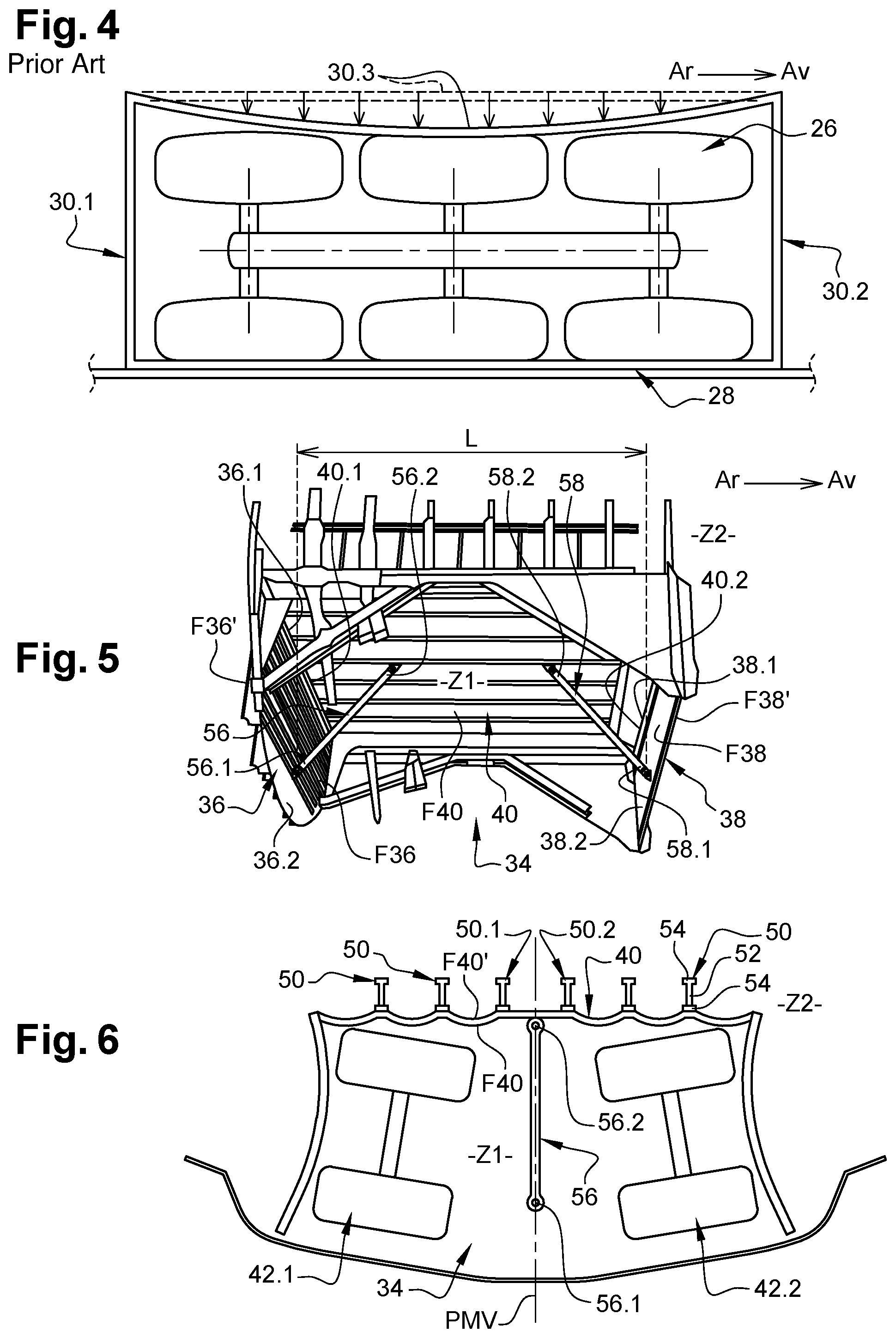 Patent US11772781 Figure 2 – Aircraft including a reinforced main landing gear box
