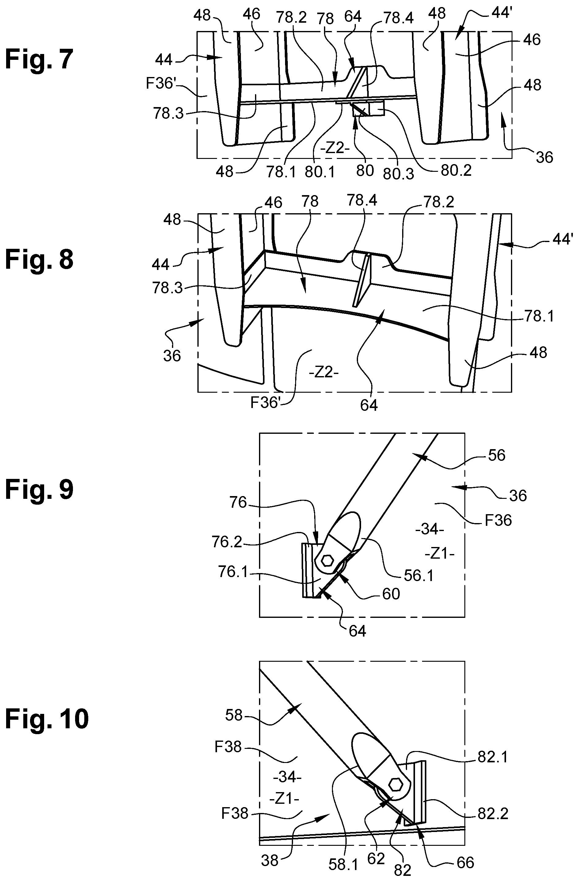 Patent US11772781 Figure 3 – Aircraft including a reinforced main landing gear box
