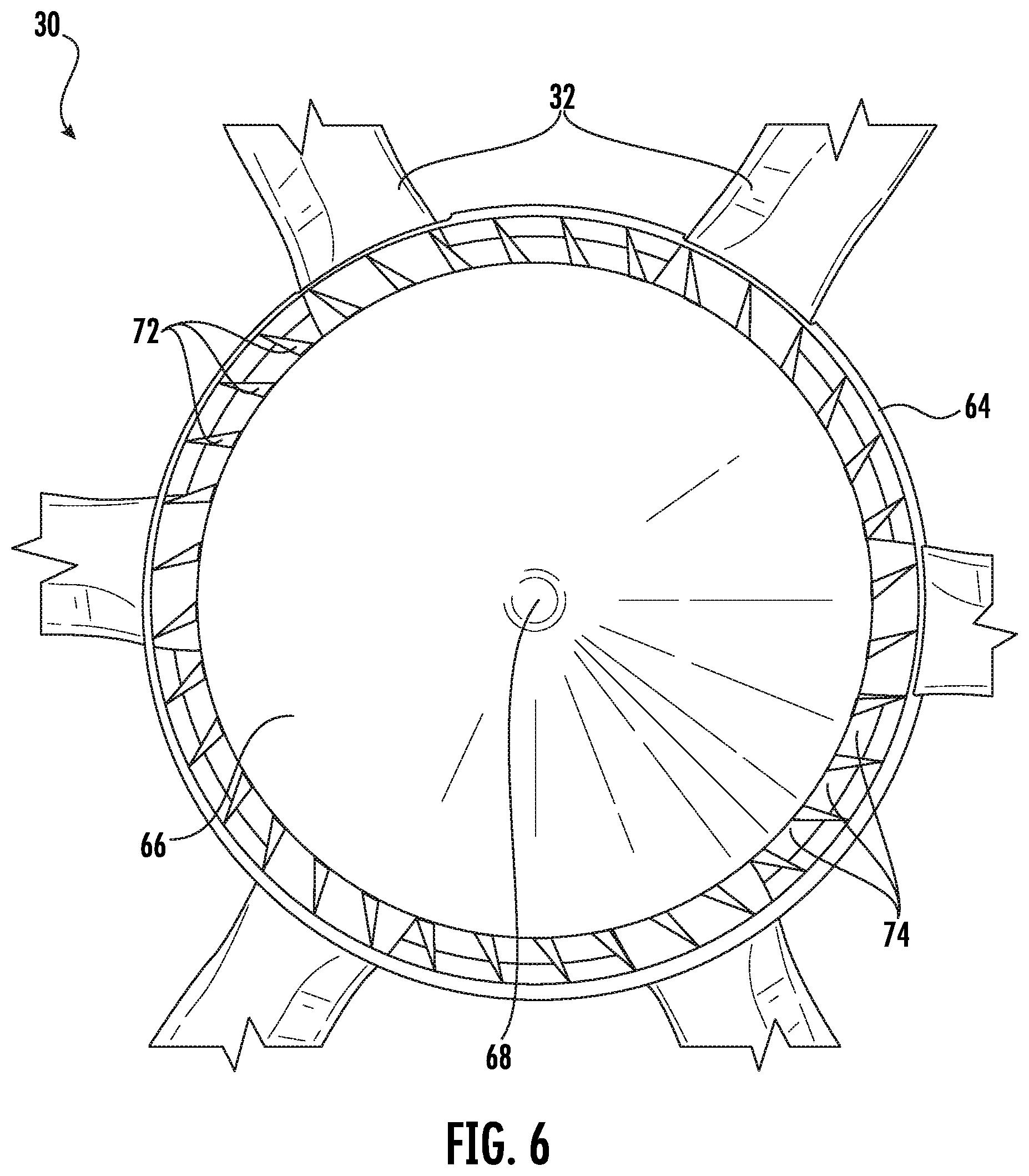 Patent US11772784 Figure 6 – Multi-purpose prop-rotor spinner arrangement